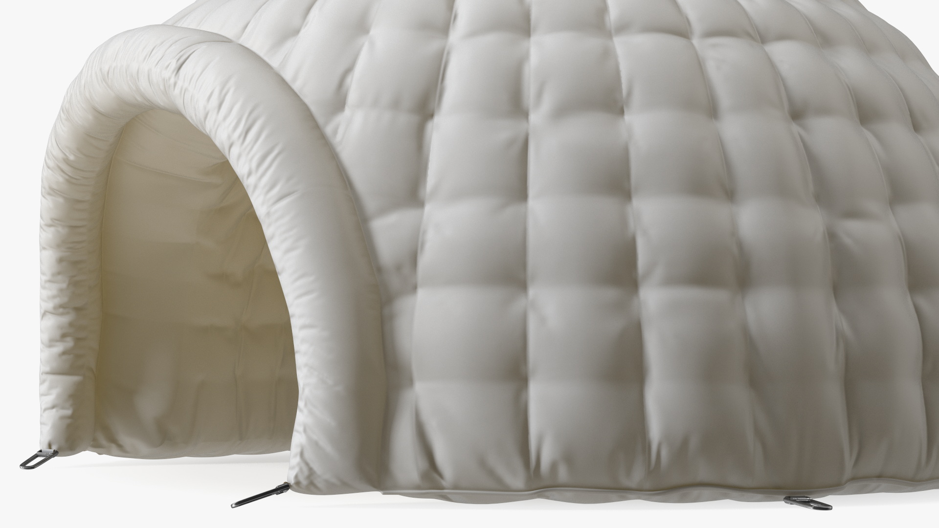 Inflatable Igloo Tent White 3D