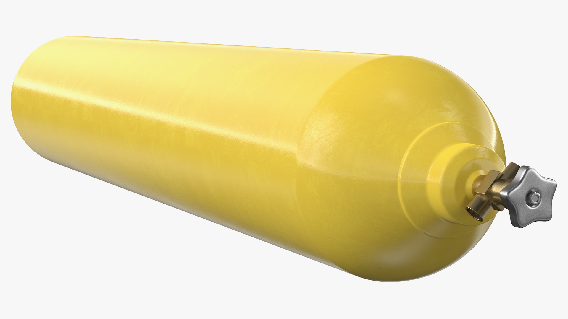 Oxygen Gas Cylinder 3D model