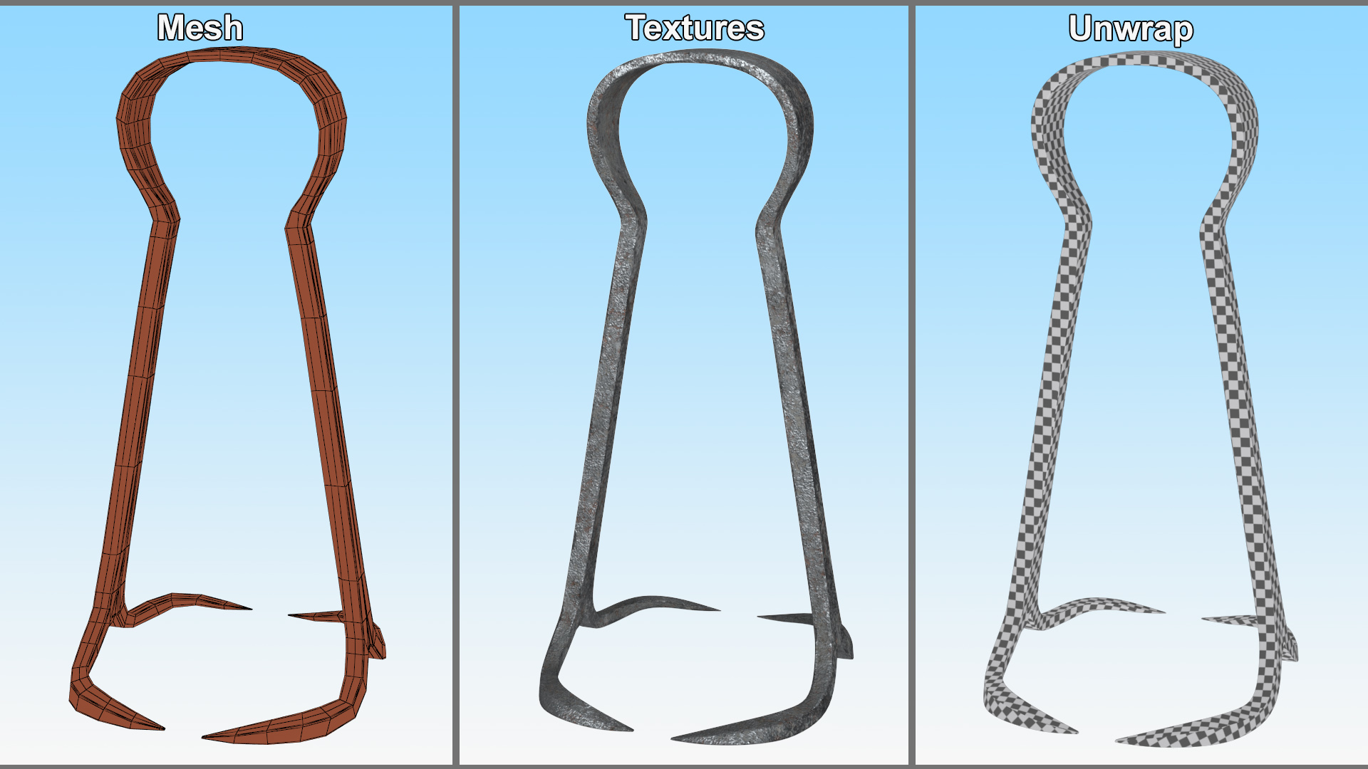 3D Breast Ripper model