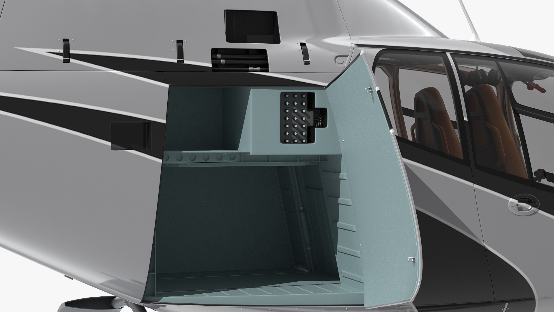 Airbus H120 Lightweight Helicopter 3D model