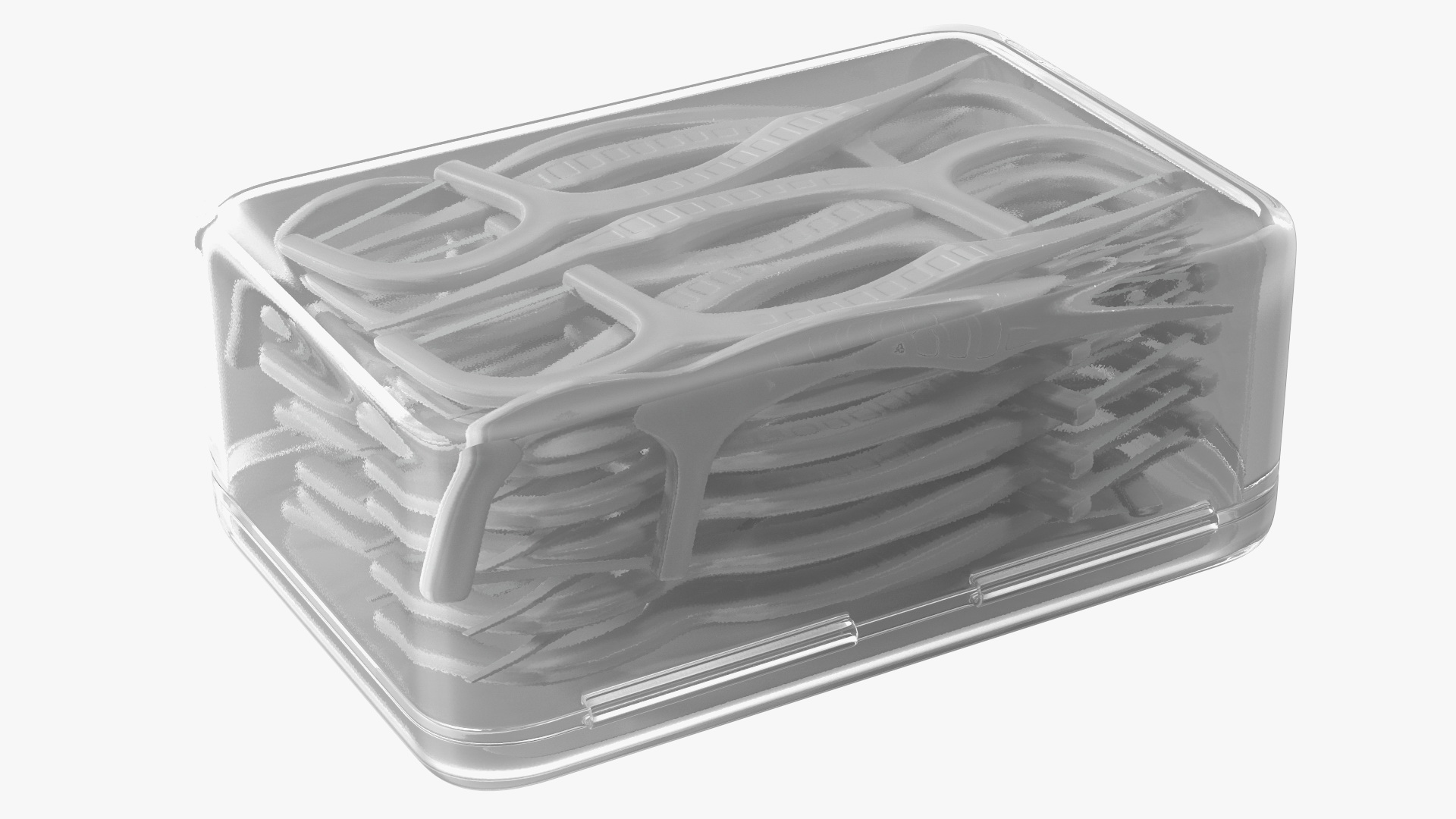 CleanStar Dental Floss Toothpicks Box 3D
