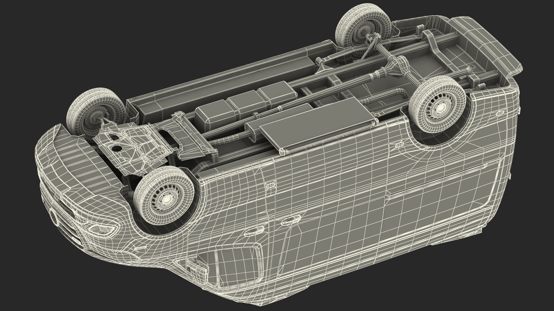 3D Modern Paramedic Ambulance