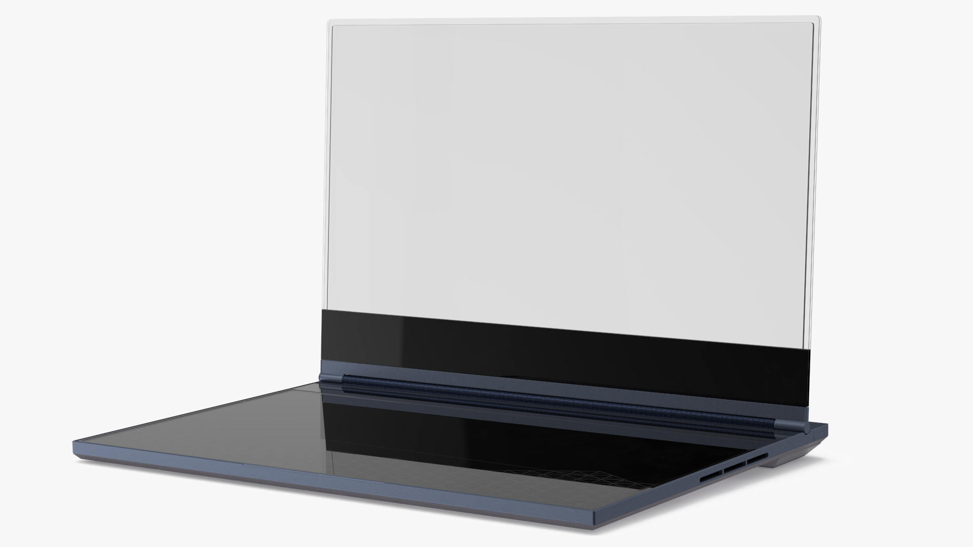 3D Lenovo Transparent Display Laptop model