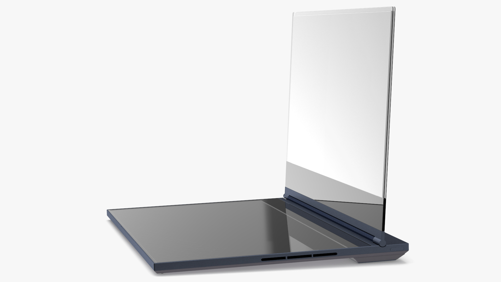 3D Lenovo Transparent Display Laptop model