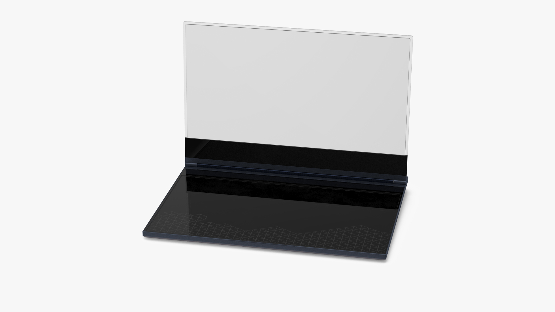 3D Lenovo Transparent Display Laptop model