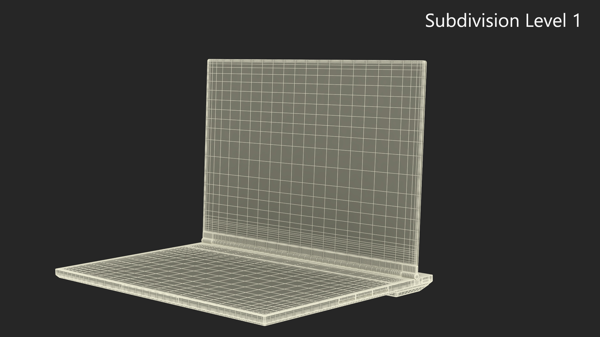 3D Lenovo Transparent Display Laptop model
