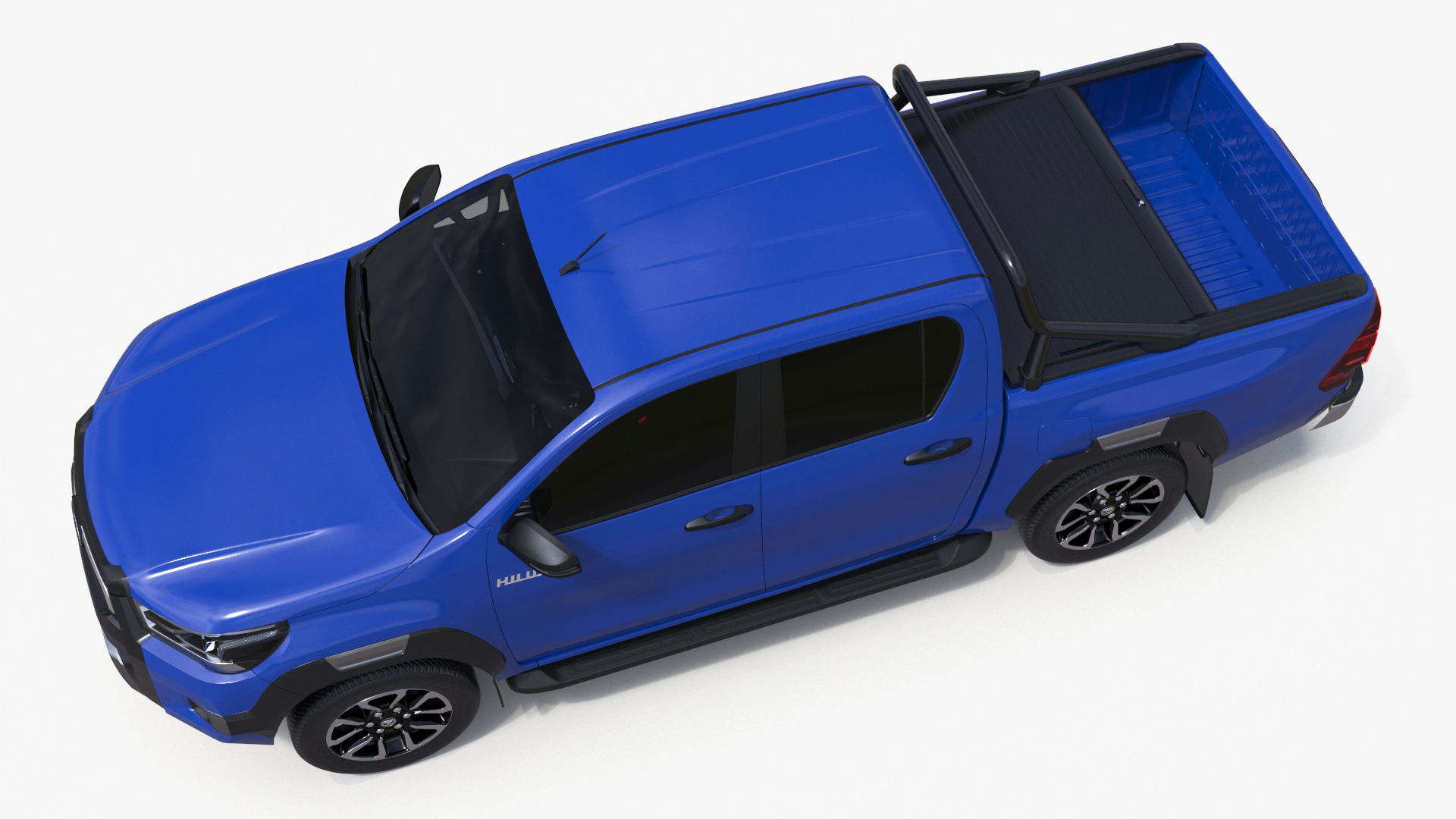 Toyota Hilux 2022 Blue 3D