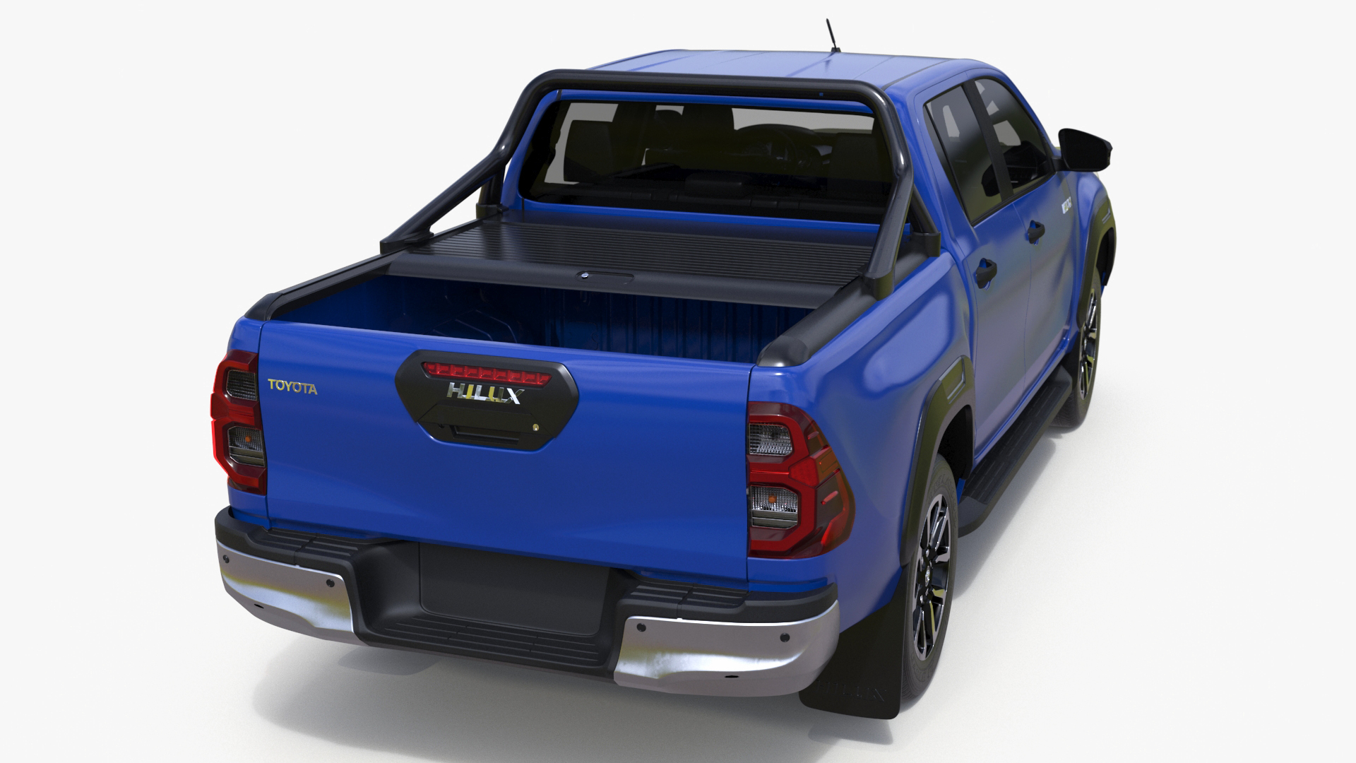 Toyota Hilux 2022 Blue 3D