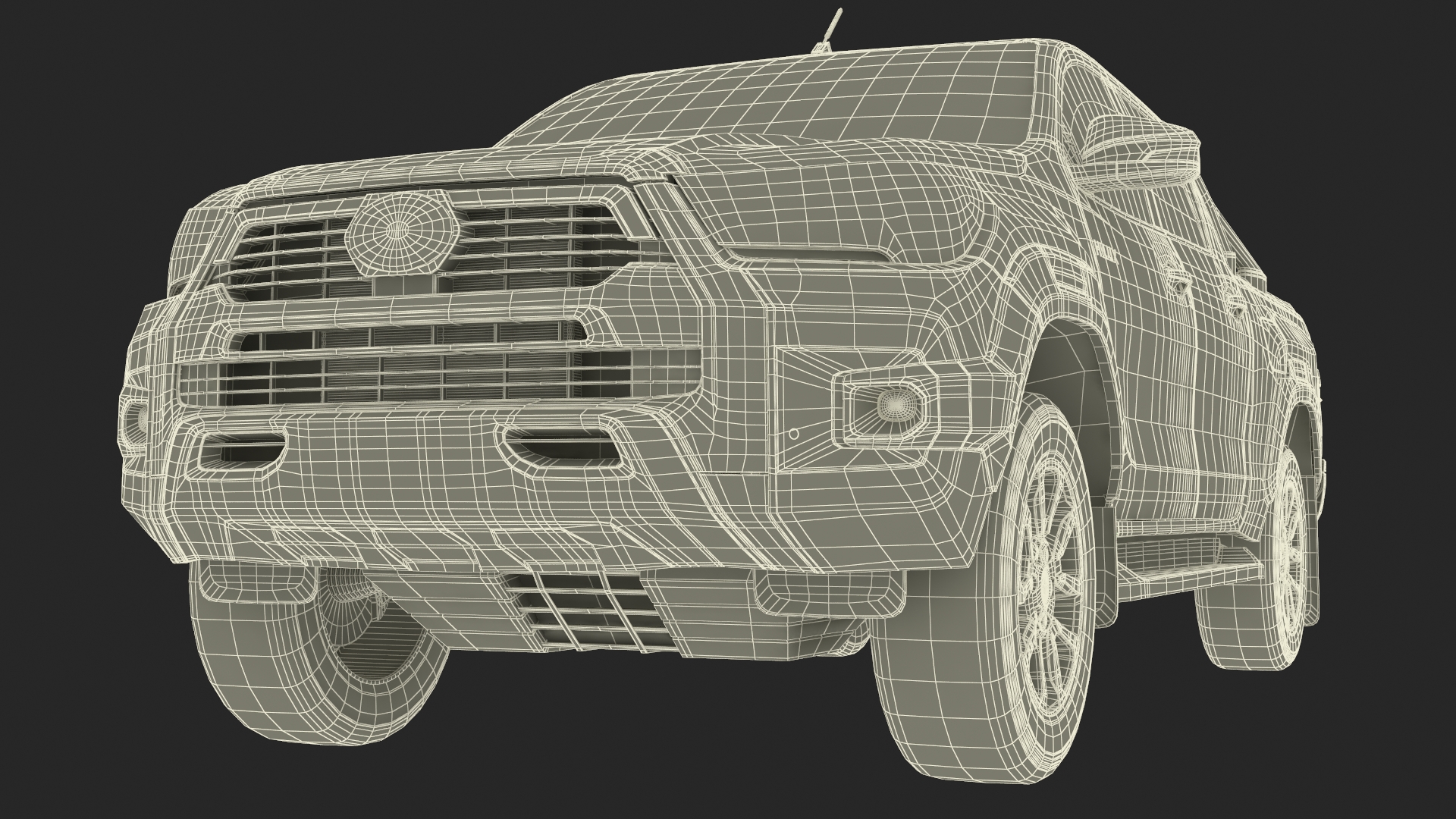 Toyota Hilux 2022 Blue 3D