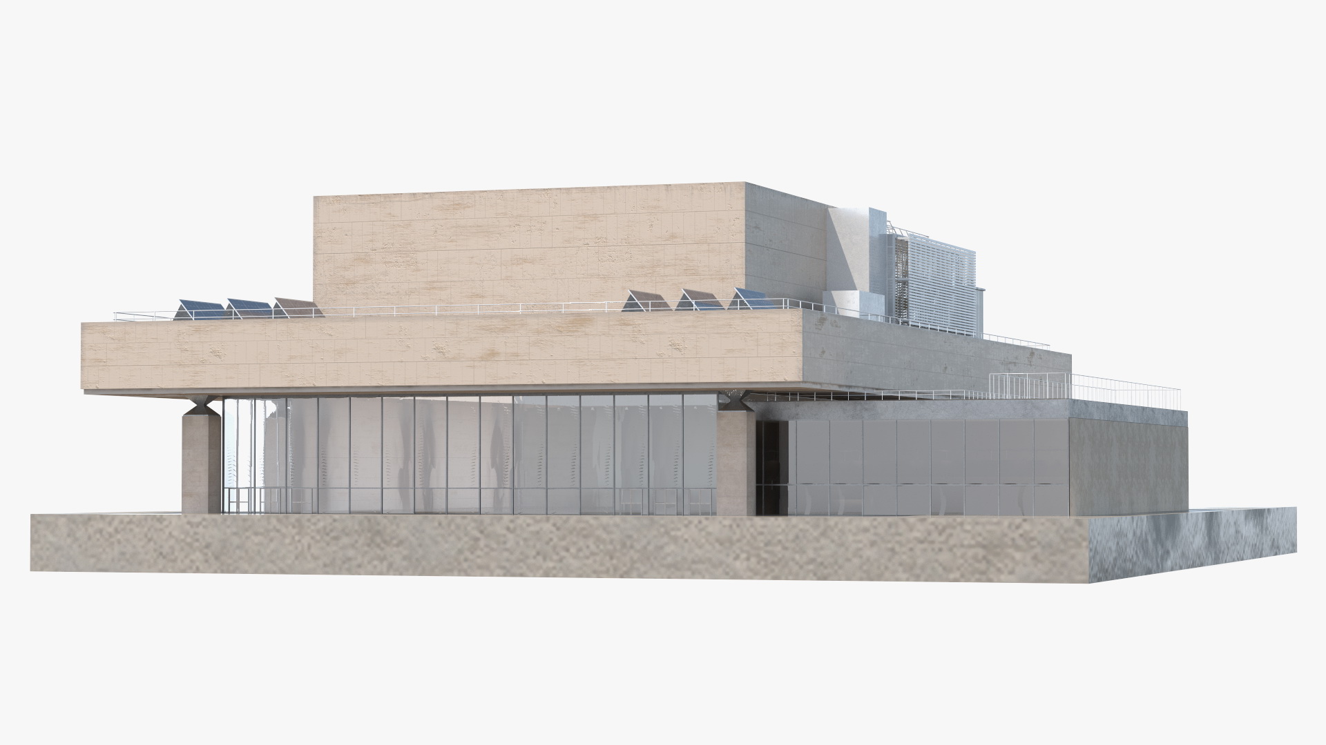 3D Vivian Beaumont Theater model