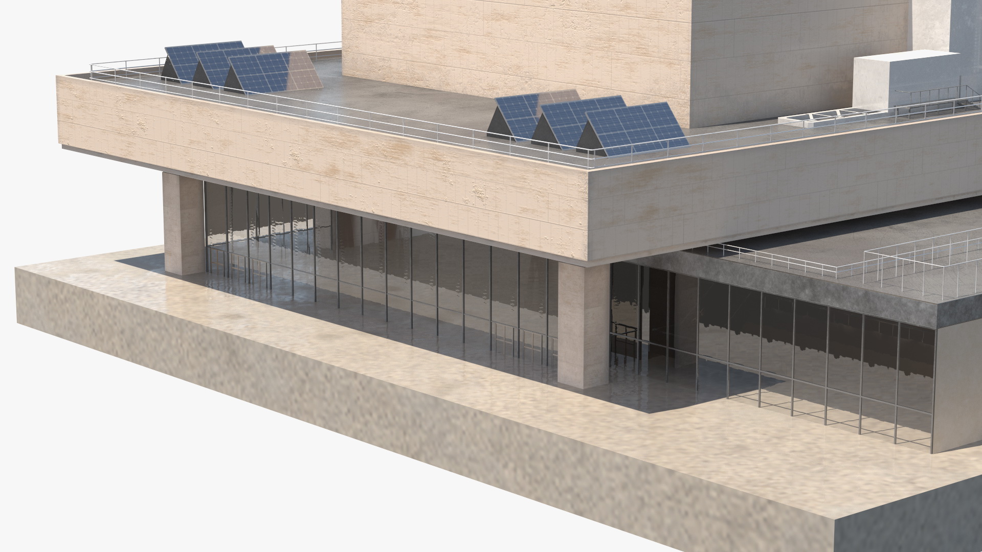3D Vivian Beaumont Theater model