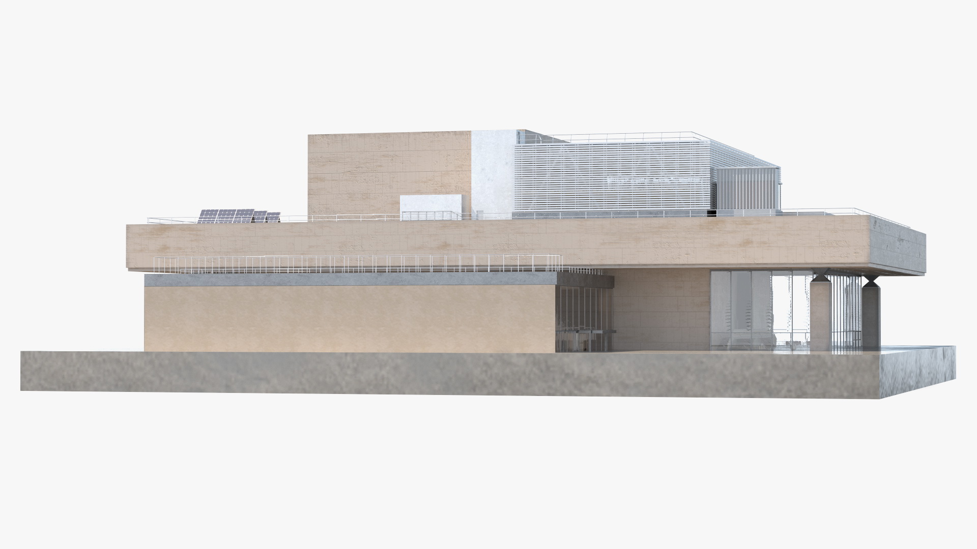 3D Vivian Beaumont Theater model