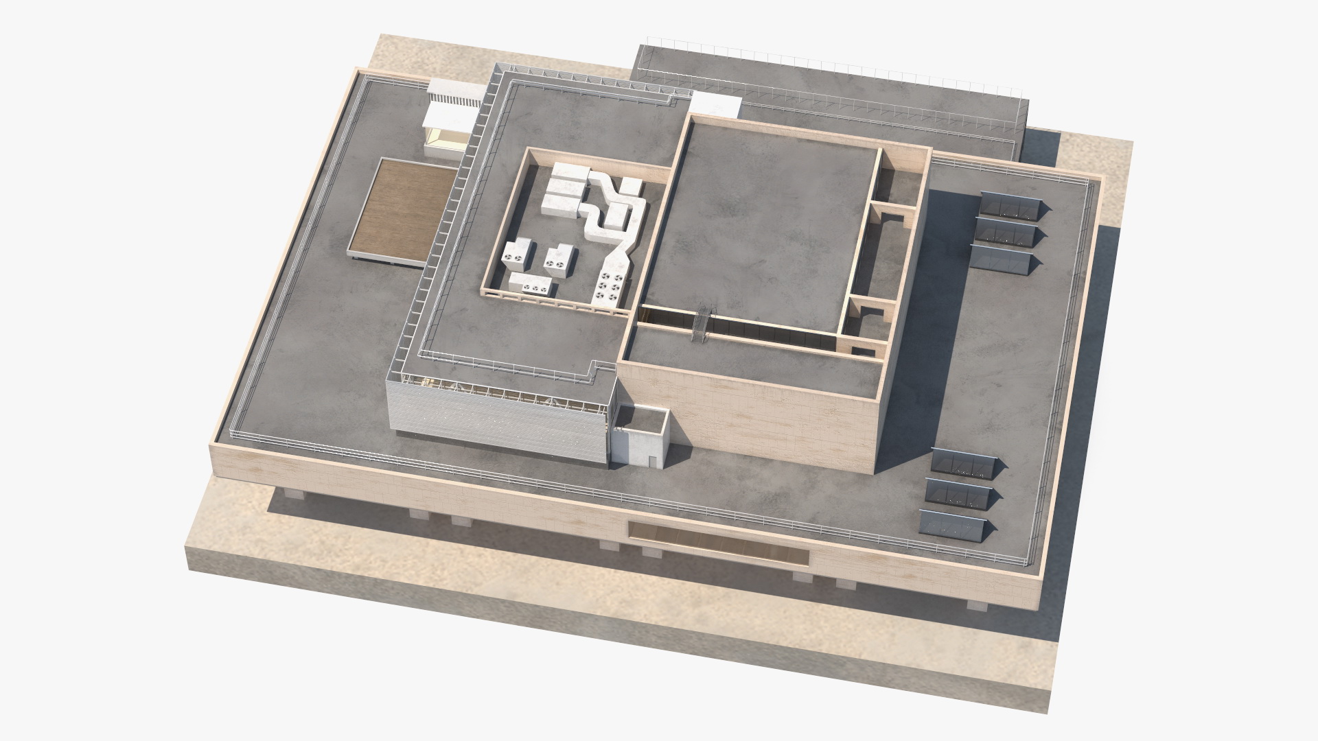 3D Vivian Beaumont Theater model