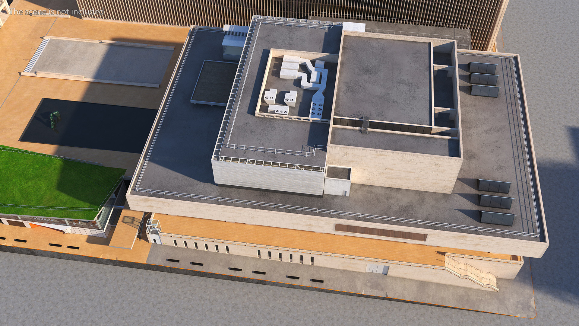 3D Vivian Beaumont Theater model