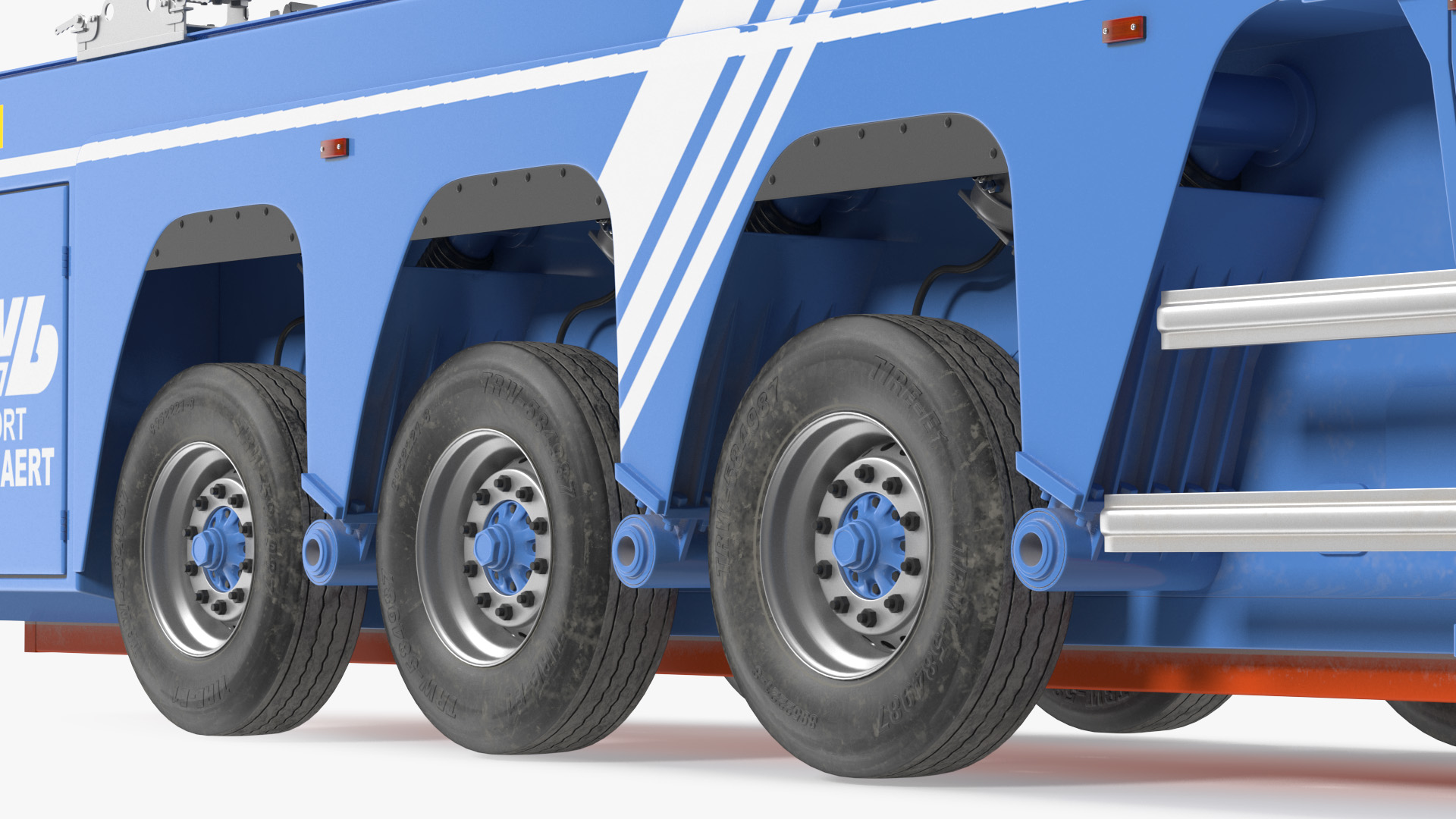Faymonville Prefamax ILO 3 Innenlader Semi Trailer Rigged 3D