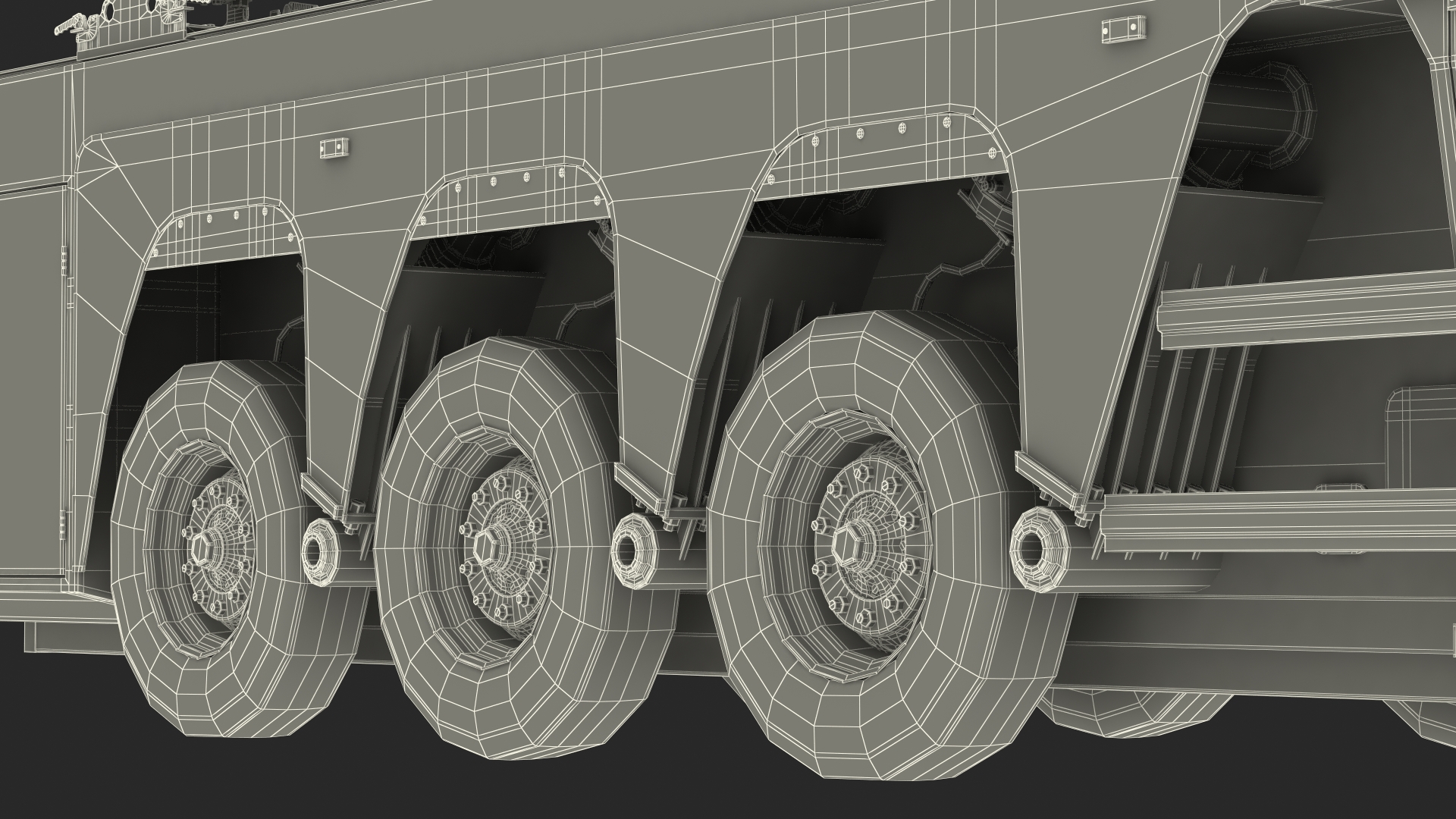 Faymonville Prefamax ILO 3 Innenlader Semi Trailer Rigged 3D