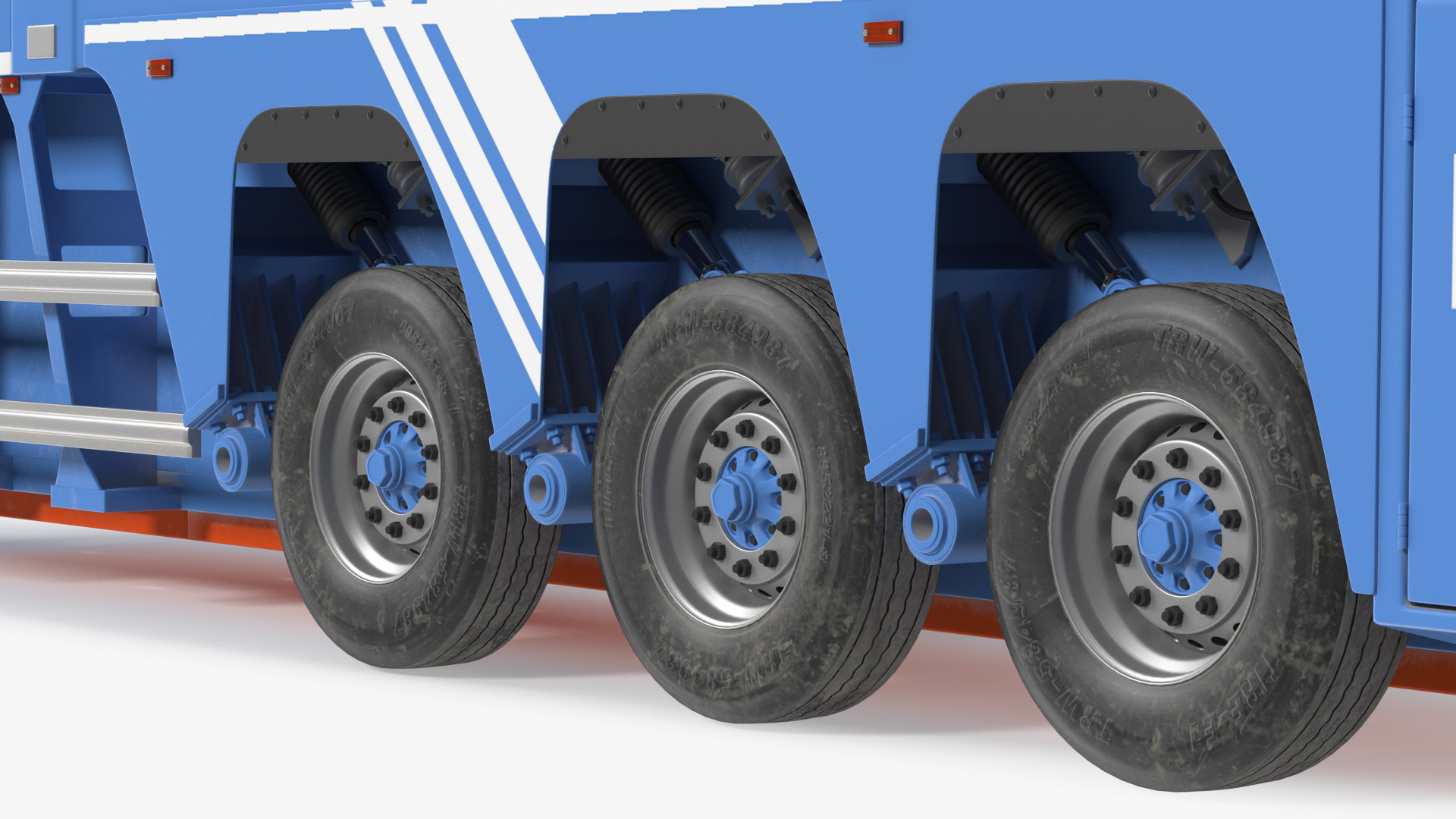 Faymonville Prefamax ILO 3 Innenlader Semi Trailer Rigged 3D