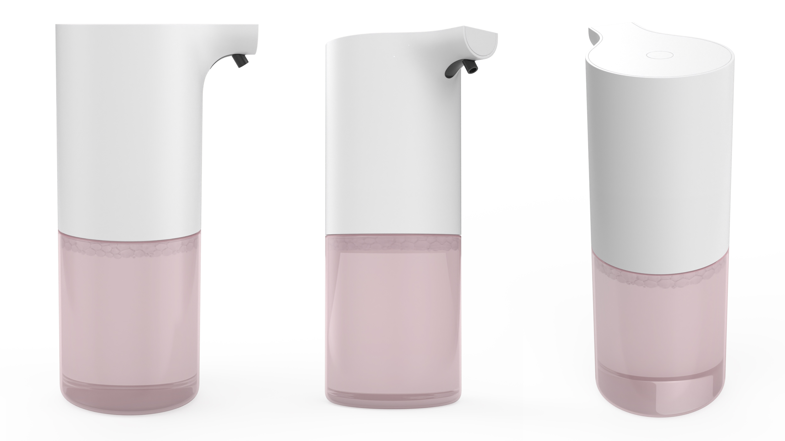 Rechargeable Automatic Foam Soap Dispenser 3D
