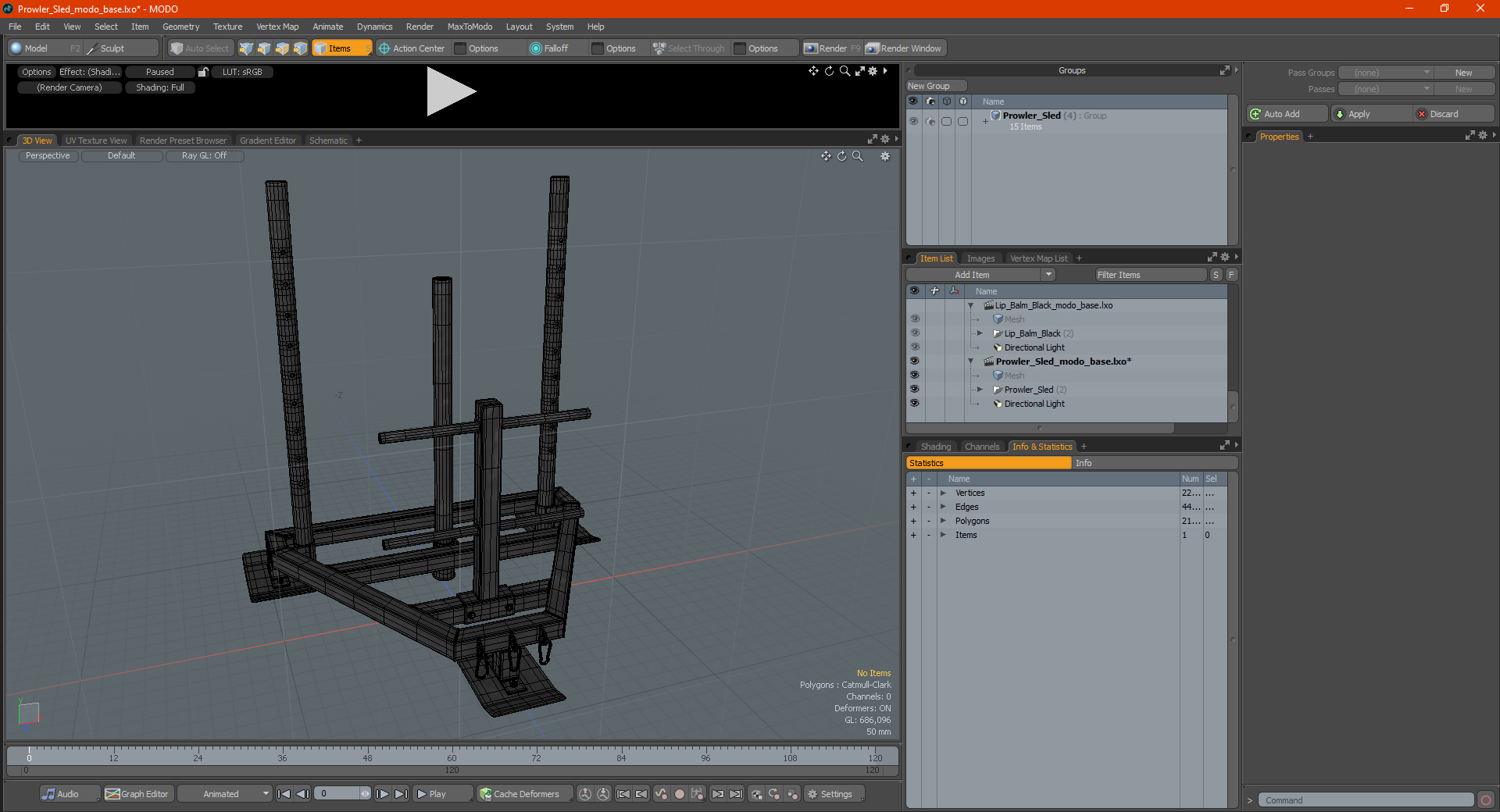 Prowler Sled 3D
