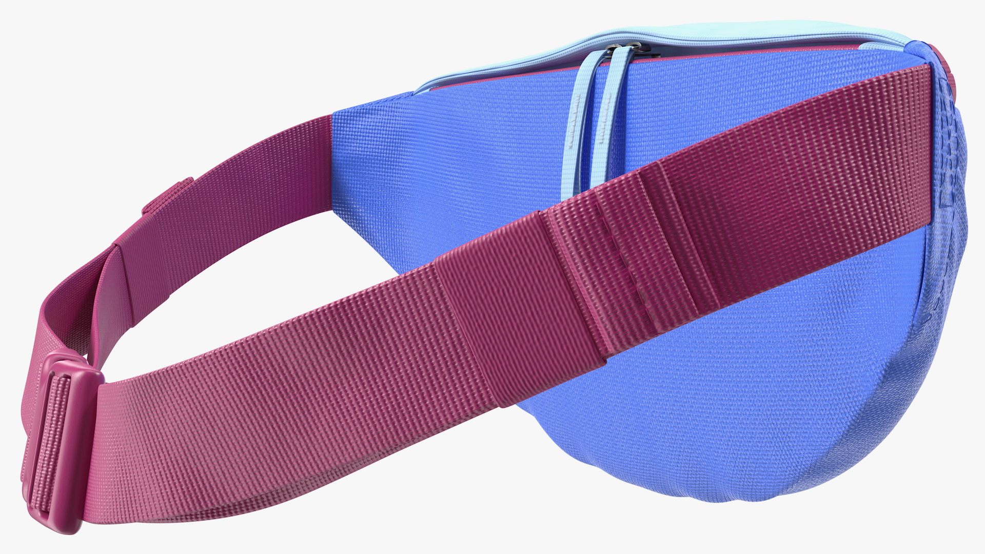 3D Nike Sportswear Heritage Hip Pack Blue model
