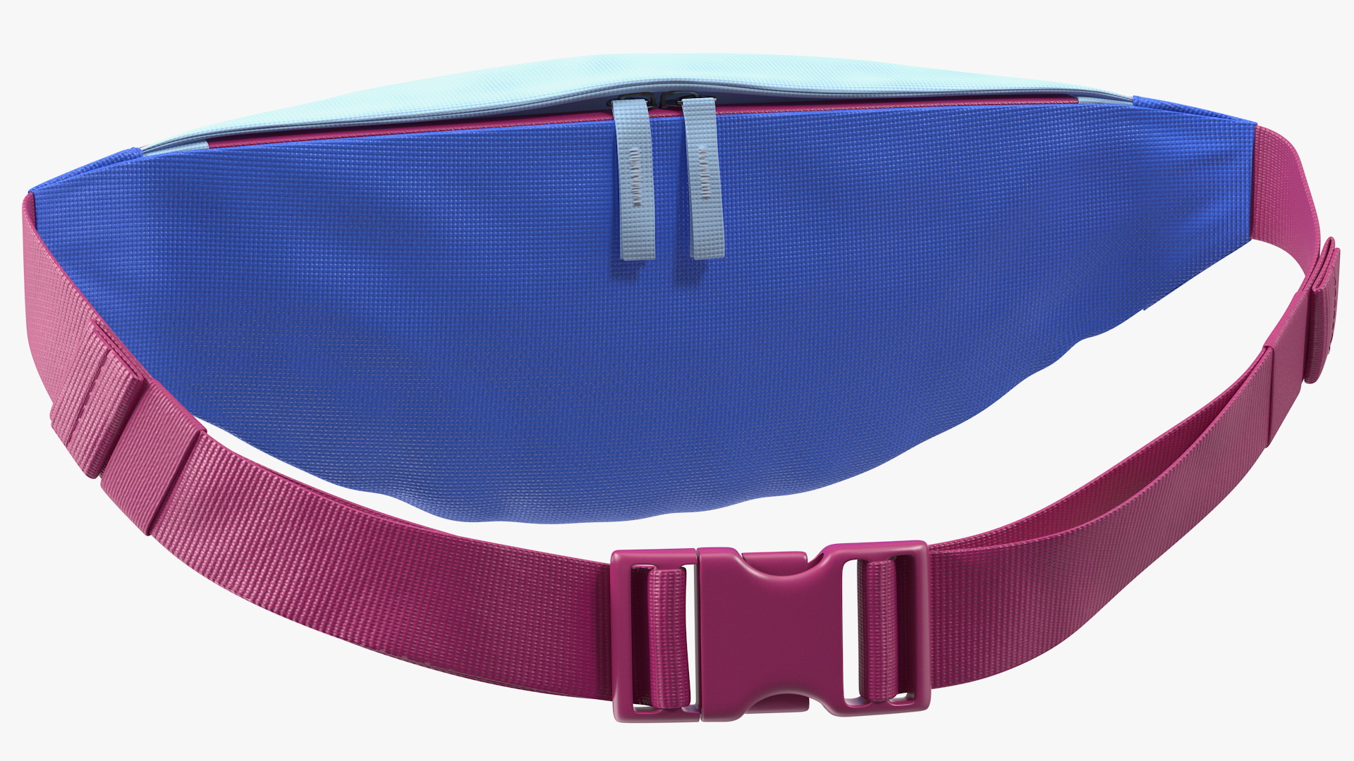3D Nike Sportswear Heritage Hip Pack Blue model