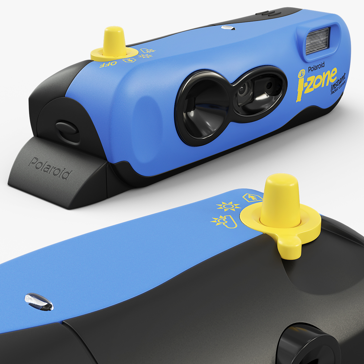 Polaroid i-Zone Instant Pocket Camera 3D model preview