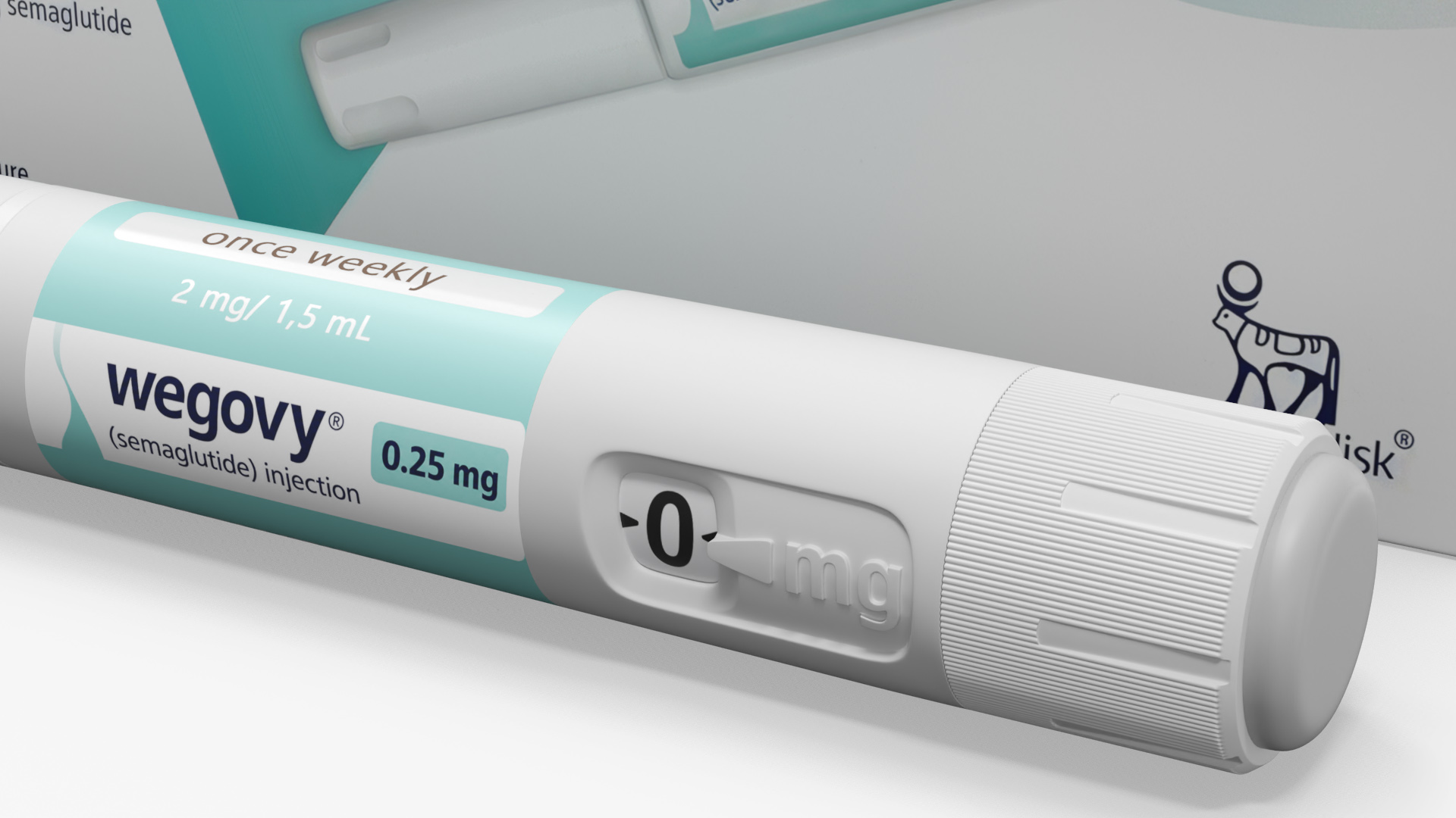 Wegovy Semaglutide Injection Pen with Retail Box White - view 5