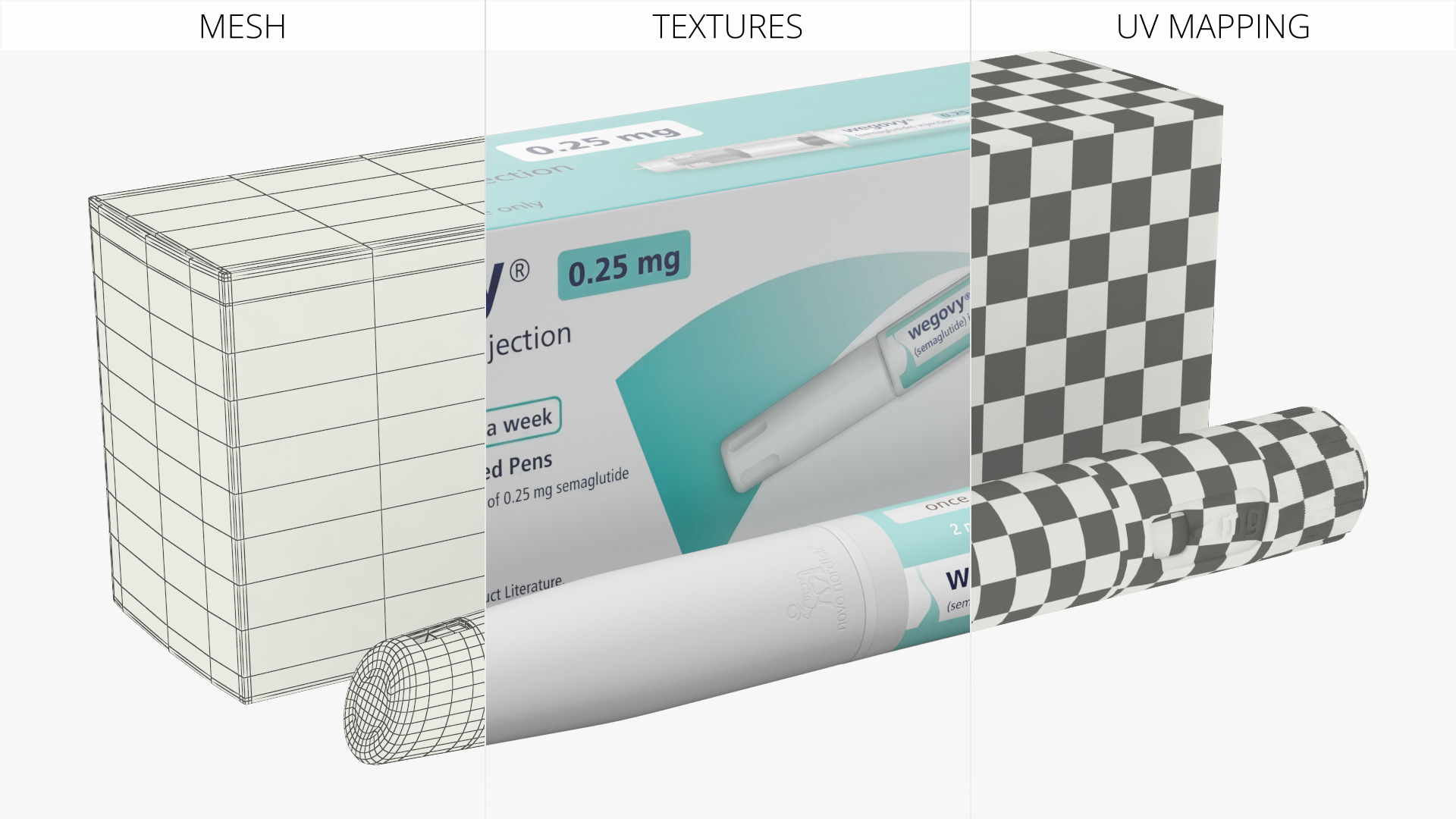 Wegovy Semaglutide Injection Pen with Retail Box White - view 8