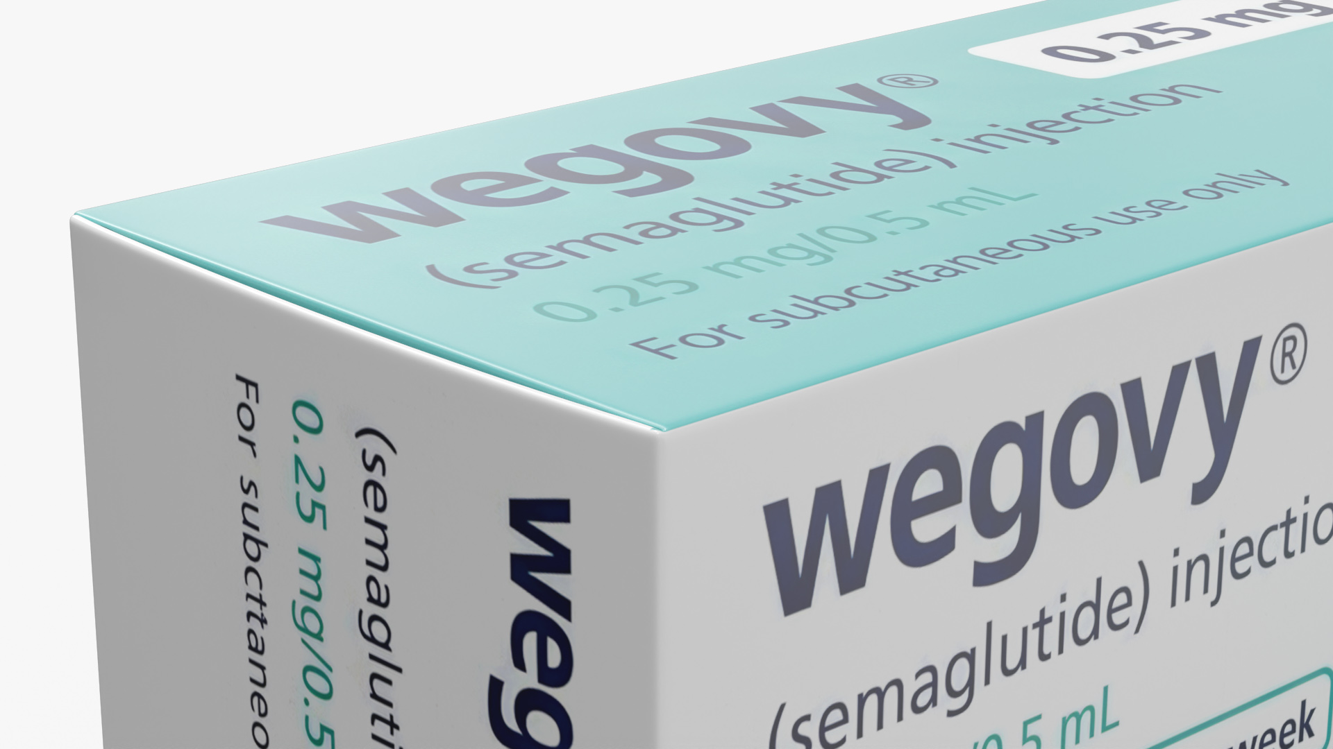 Wegovy Semaglutide Injection Pen with Retail Box White - view 6