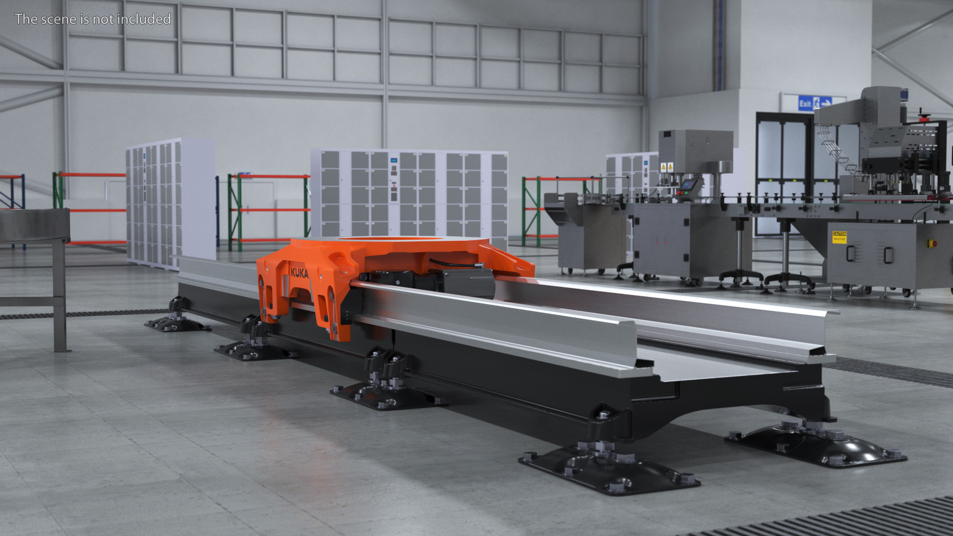 Skids KL 5000 For KUKA KR FORTEC 3D