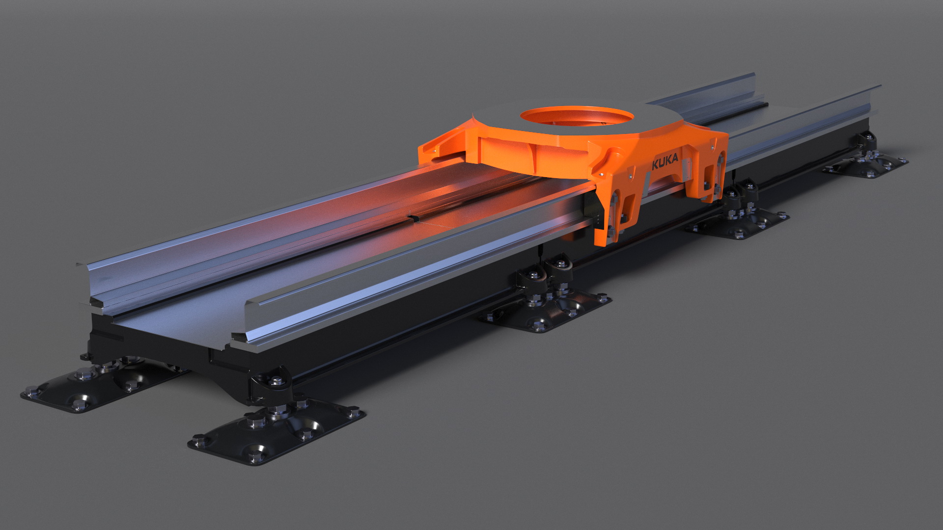 Skids KL 5000 For KUKA KR FORTEC 3D