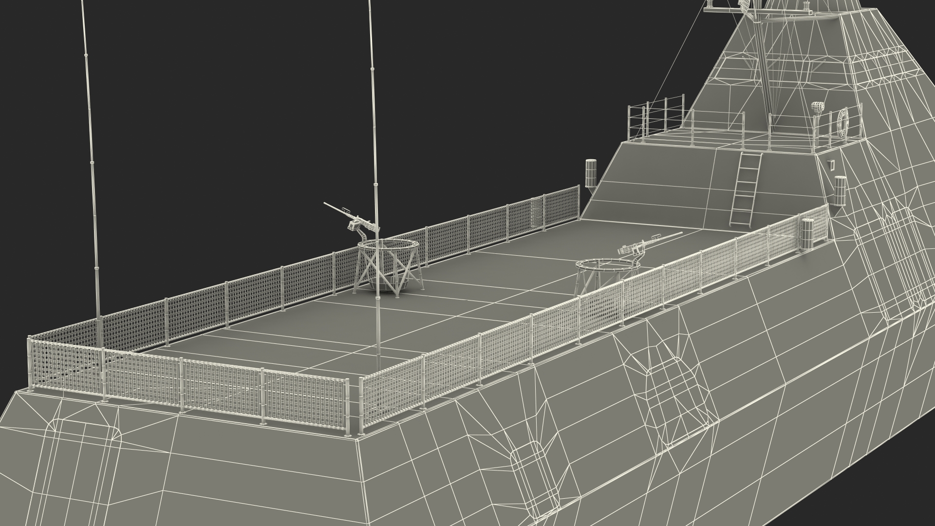 3D model Visby Class Corvette