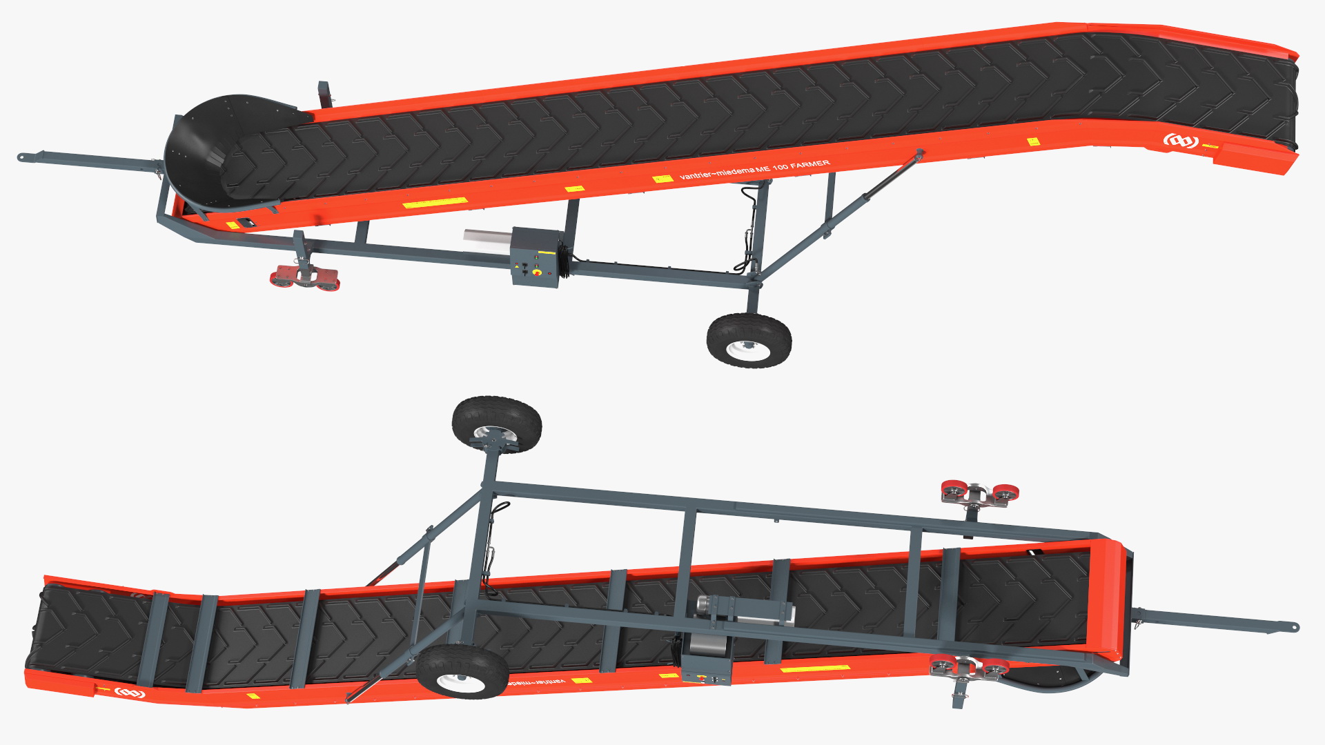 Van Trier Miedema Elevator ME 100 Farmer Rigged 3D