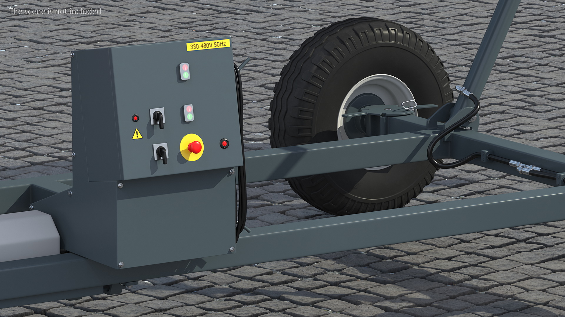 Van Trier Miedema Elevator ME 100 Farmer Rigged 3D