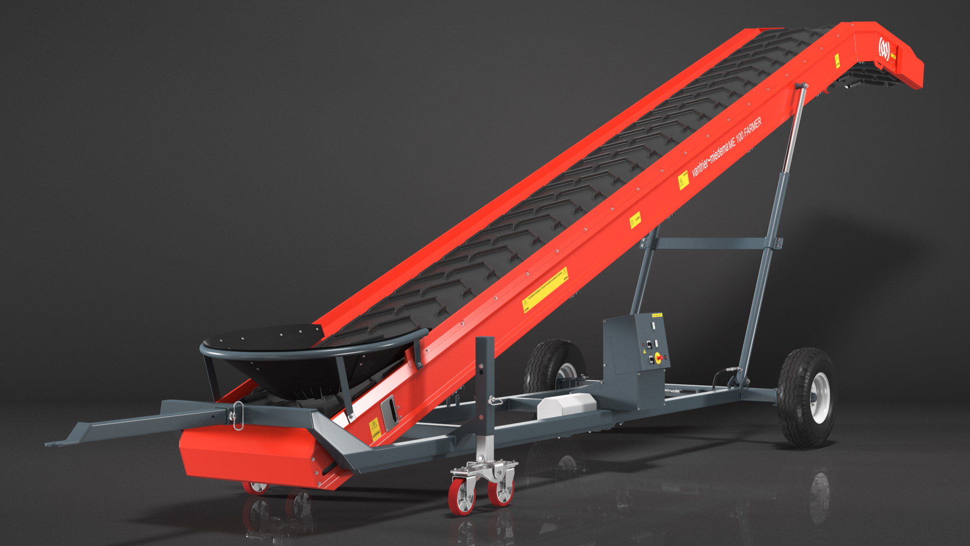 Van Trier Miedema Elevator ME 100 Farmer Rigged 3D