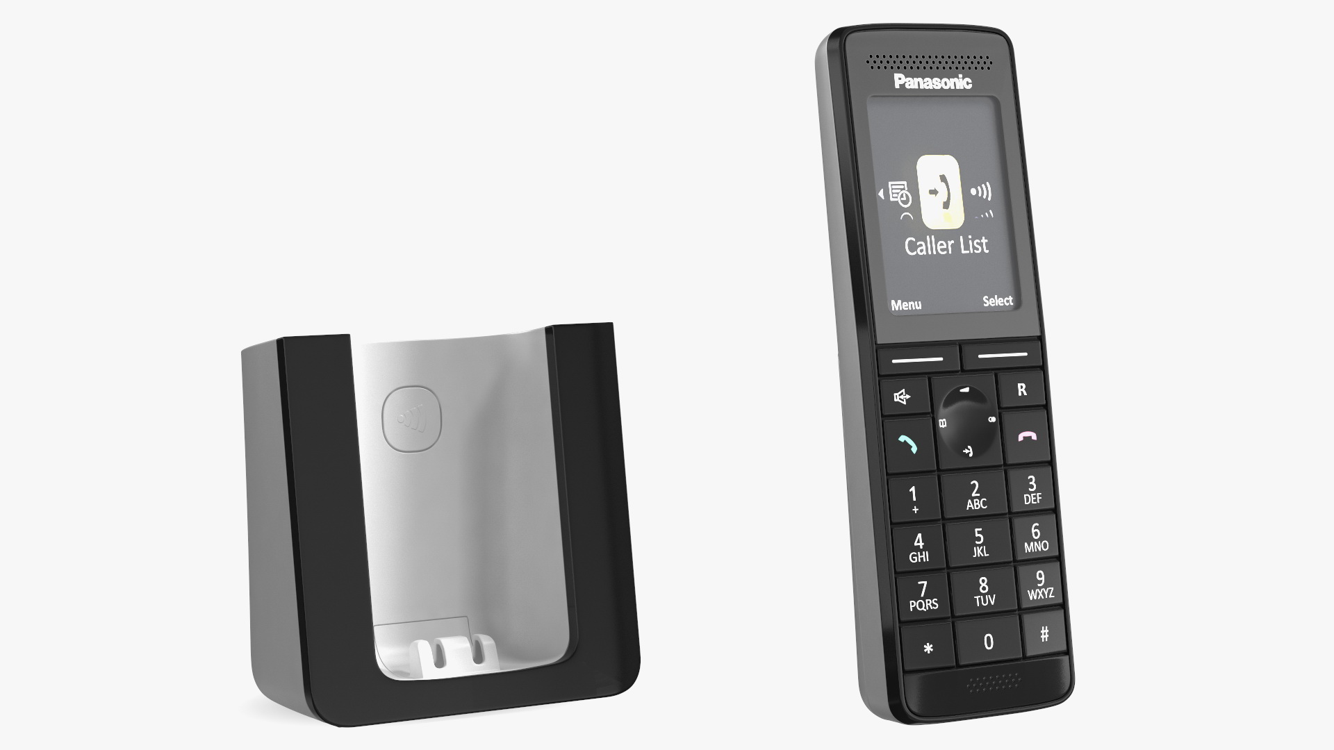 3D Panasonic KX PRS120 Cordless Telephone with Charger