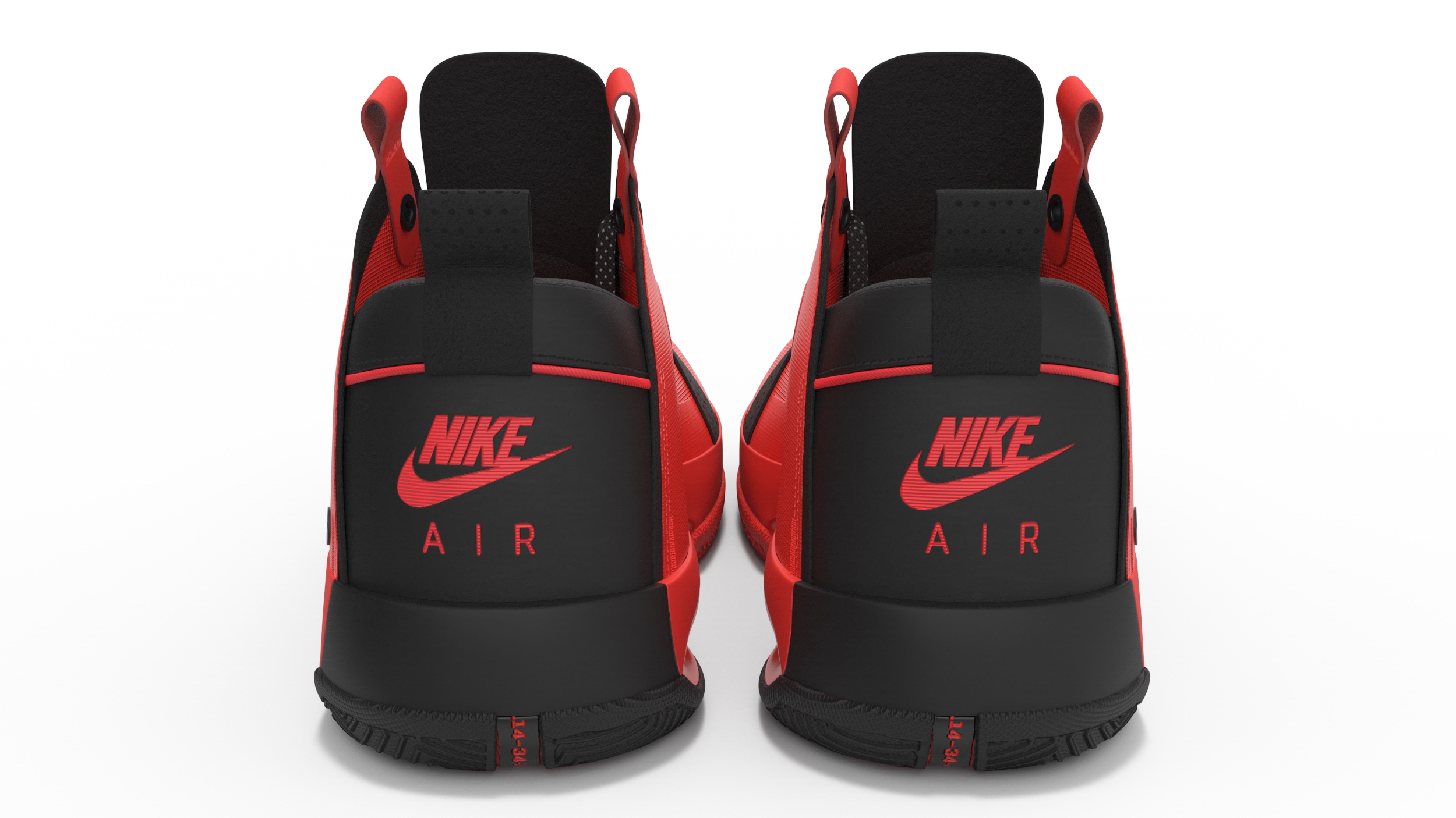 3D model Air Jordan 34 Infrared 23