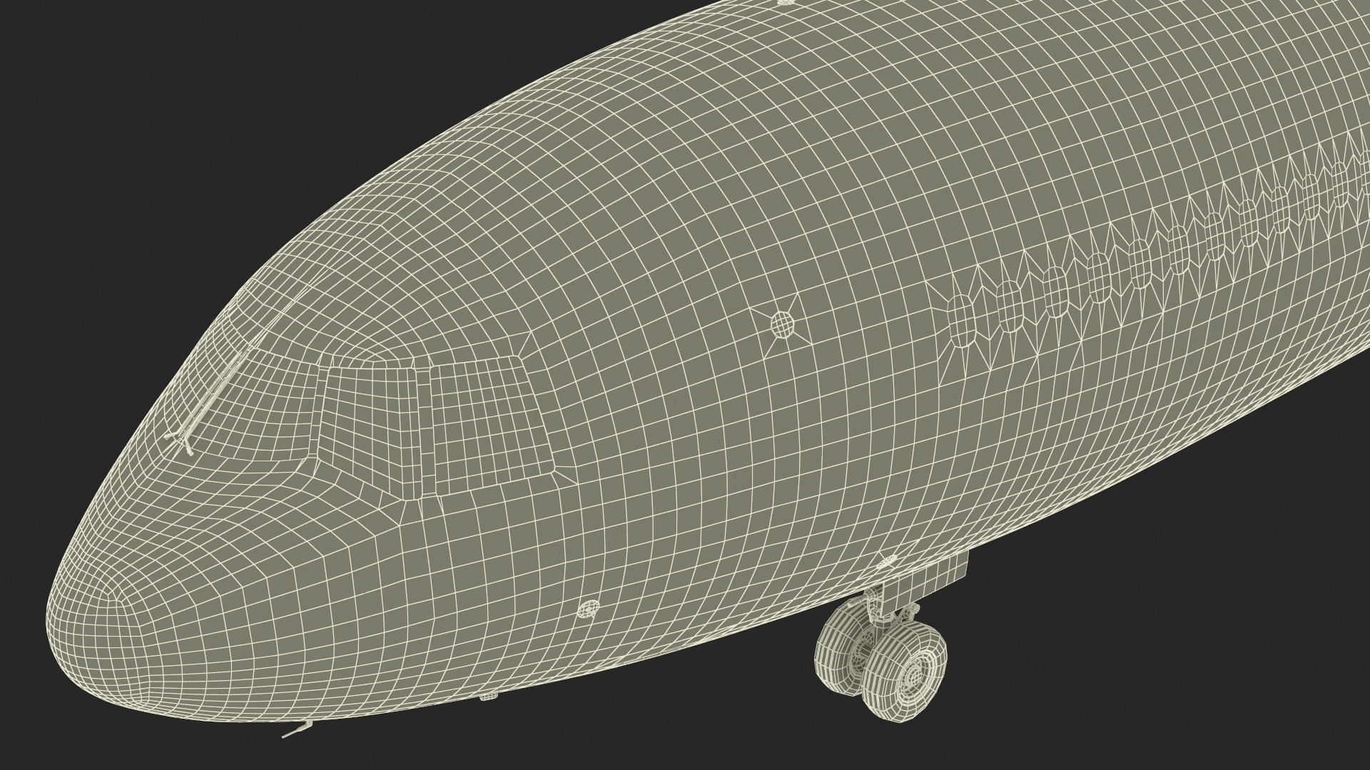 American Airlines MD-11 Luxury Liner Aircraft Rigged 3D