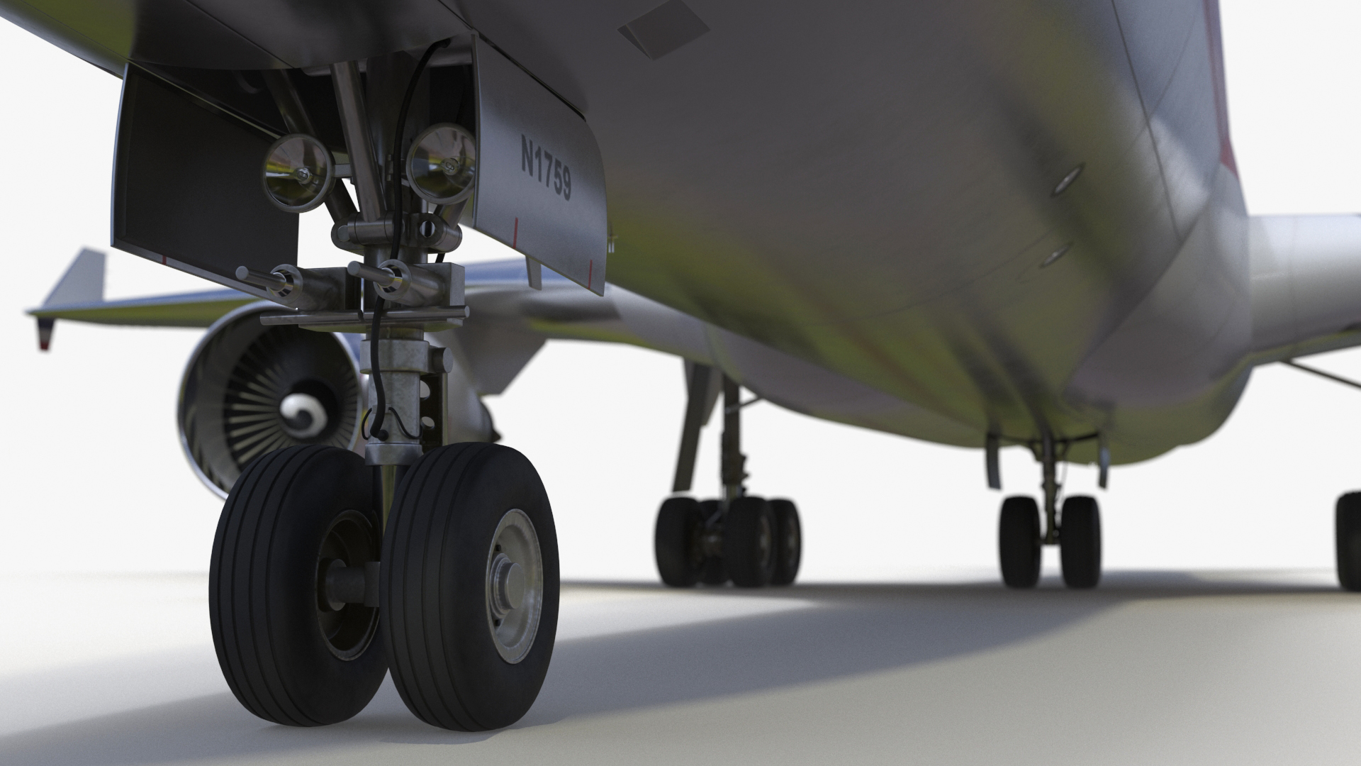 American Airlines MD-11 Luxury Liner Aircraft Rigged 3D