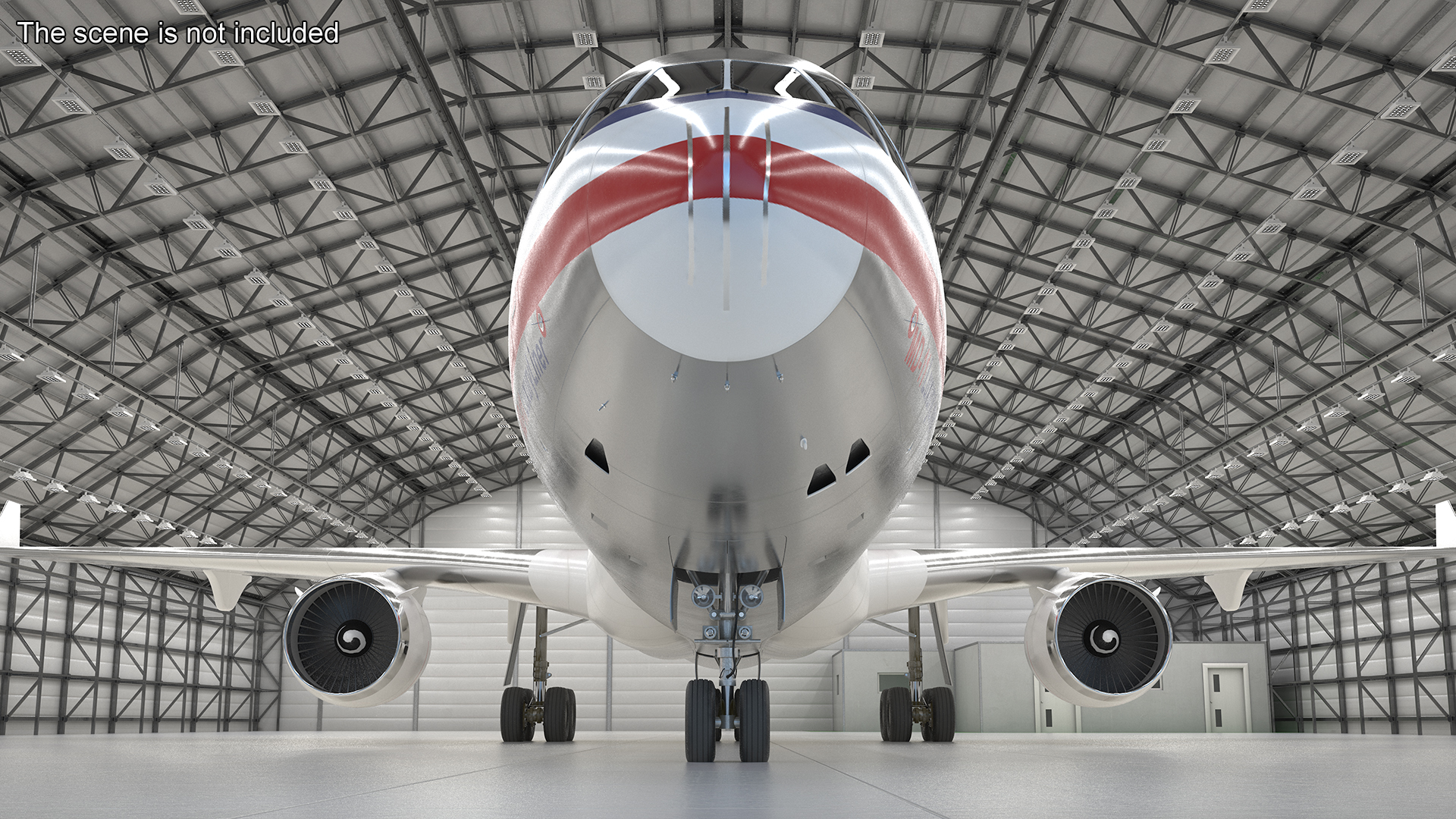 American Airlines MD-11 Luxury Liner Aircraft Rigged 3D