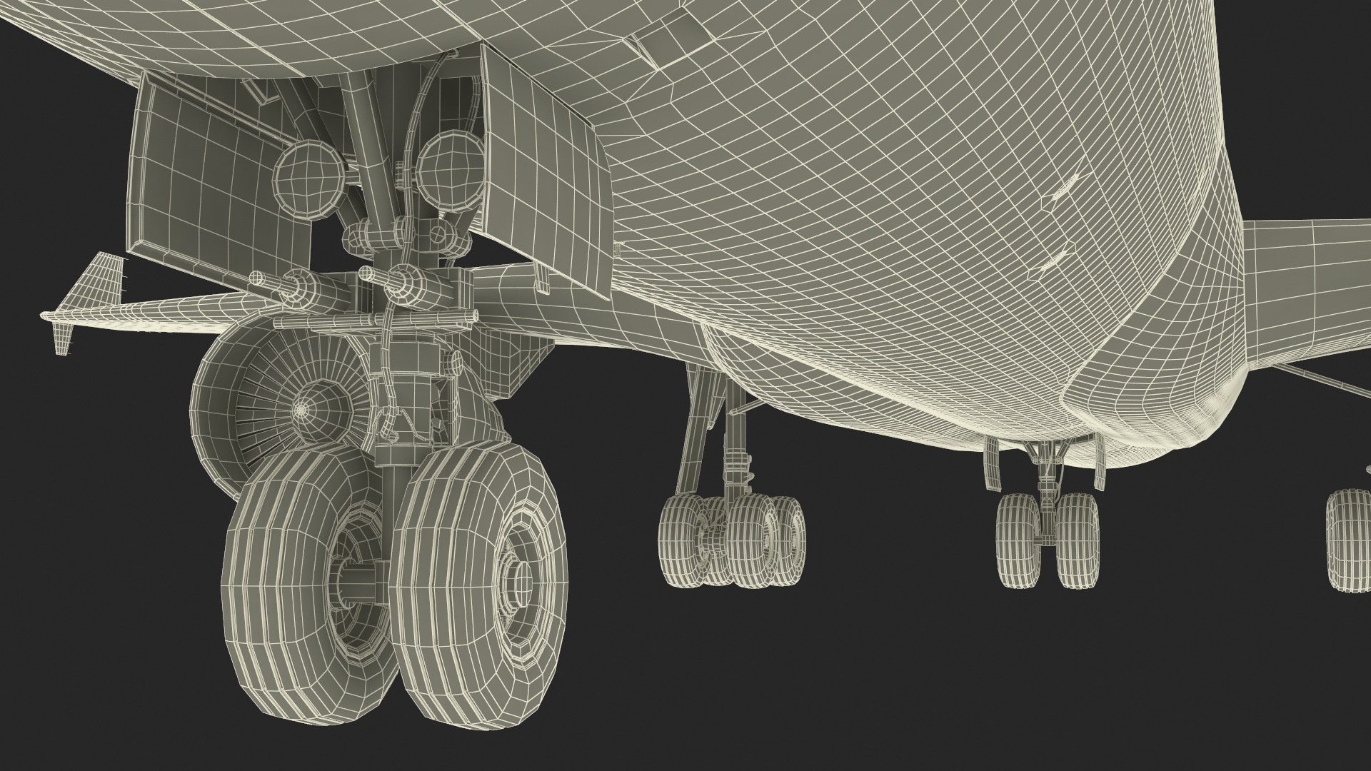 American Airlines MD-11 Luxury Liner Aircraft Rigged 3D