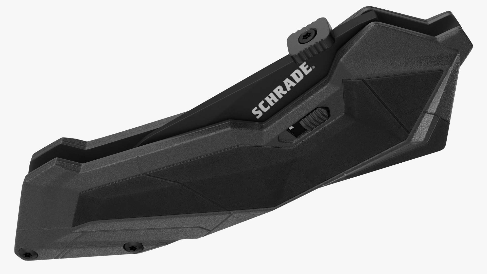 Futuristic Knife Schrade Folded Black 3D