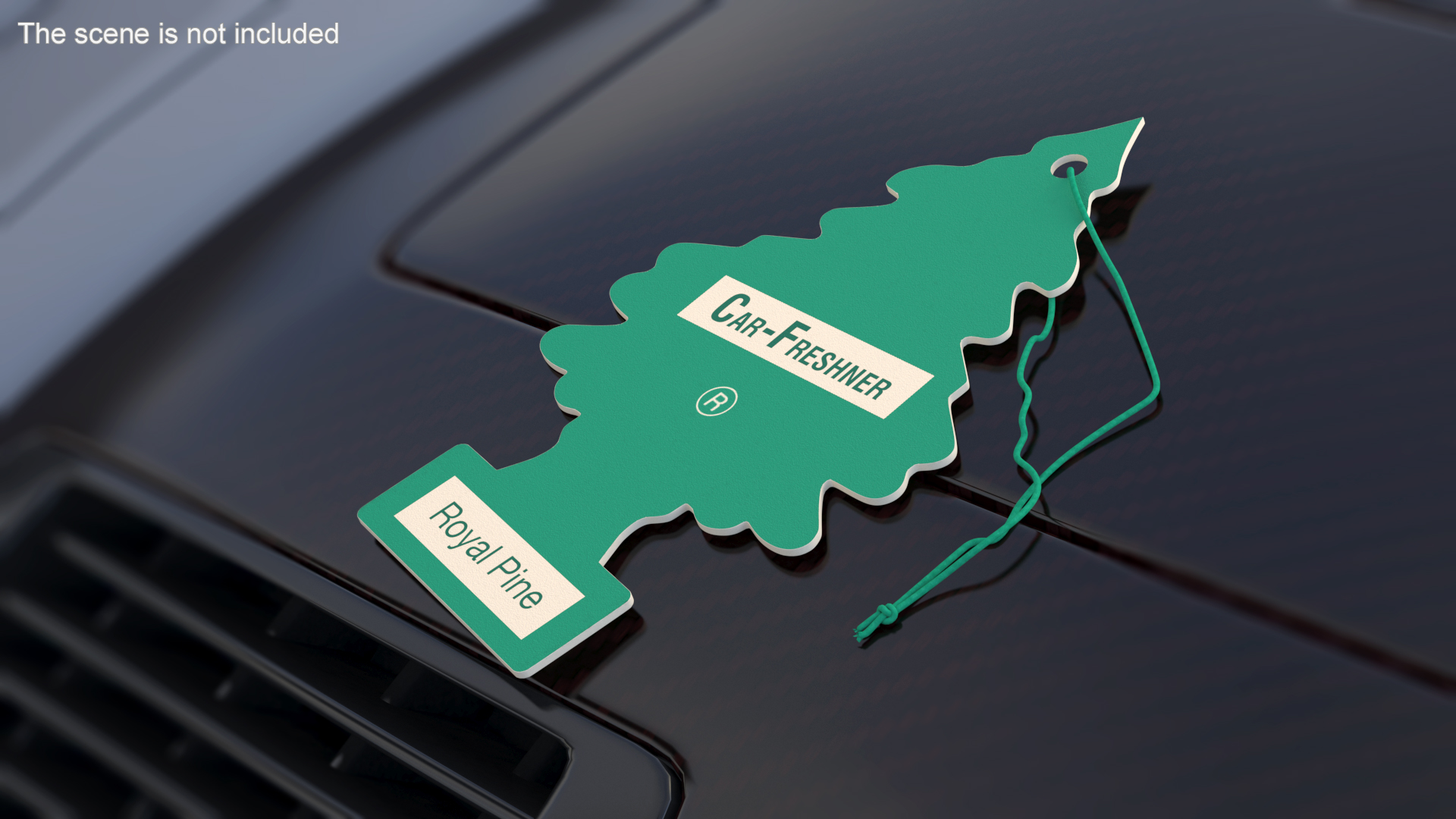 Royal Pine Little Trees Car Freshener 3D