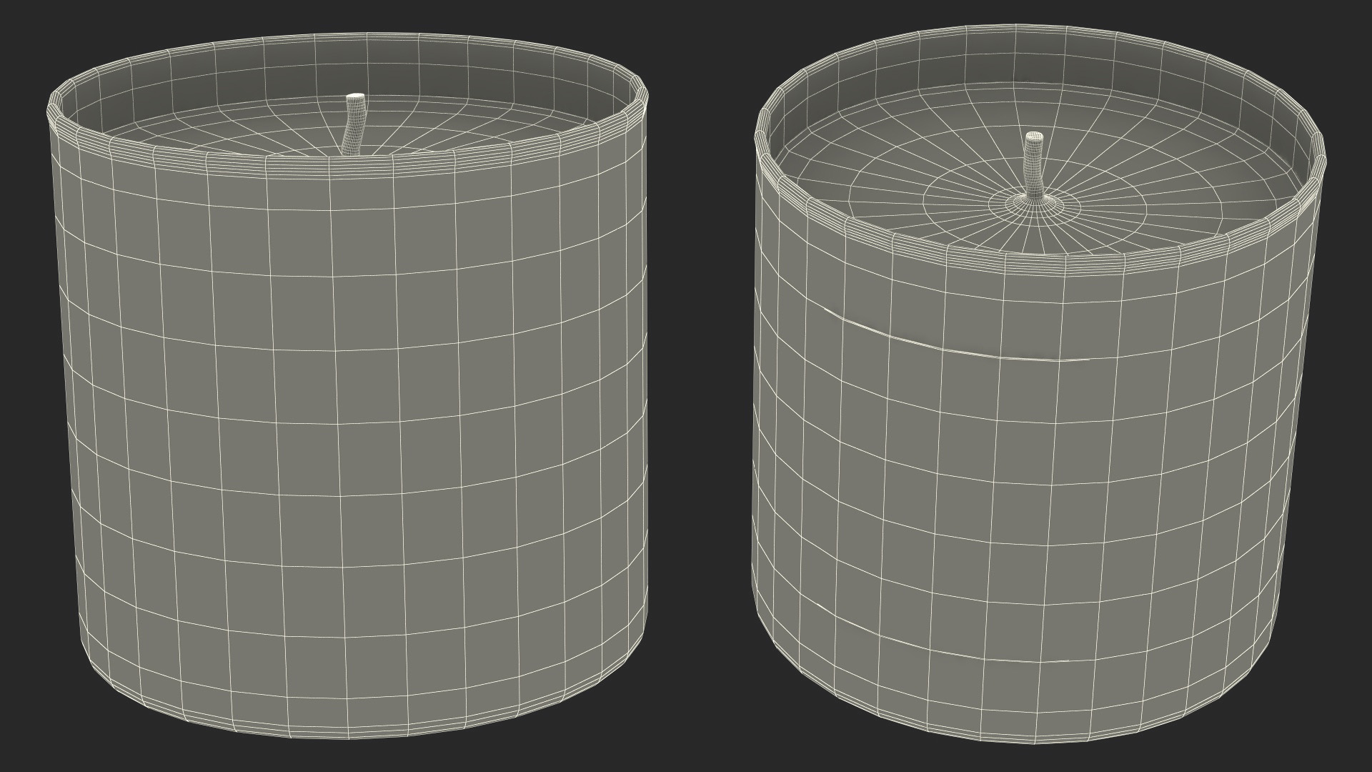 Scented Candle Pink 3D model