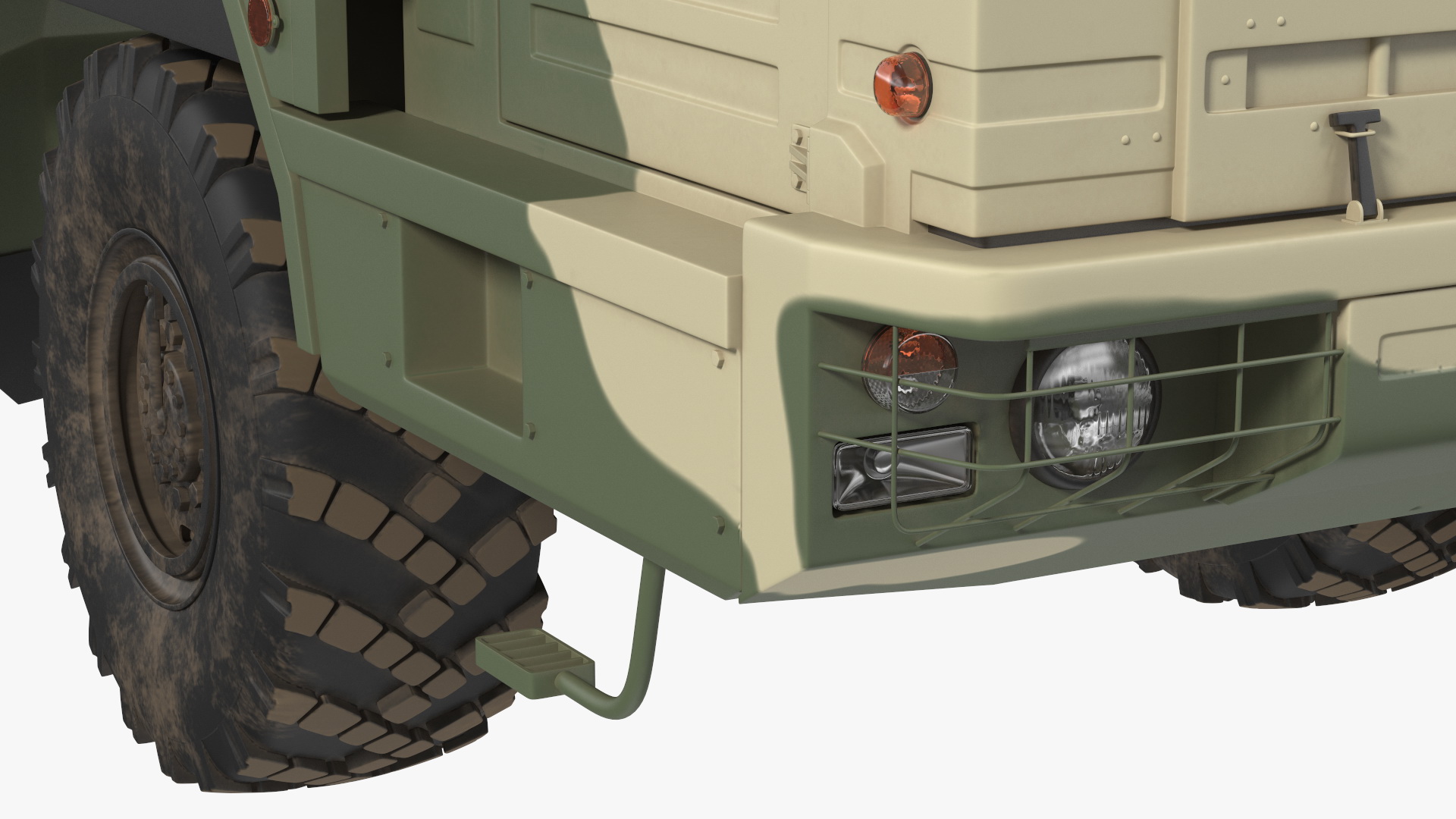 Command and Control Vehicle 50K6 Vityaz Camo 3D model