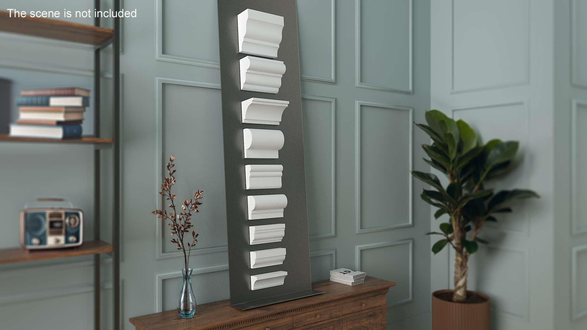 3D model Set Molding Gypsum Part 1