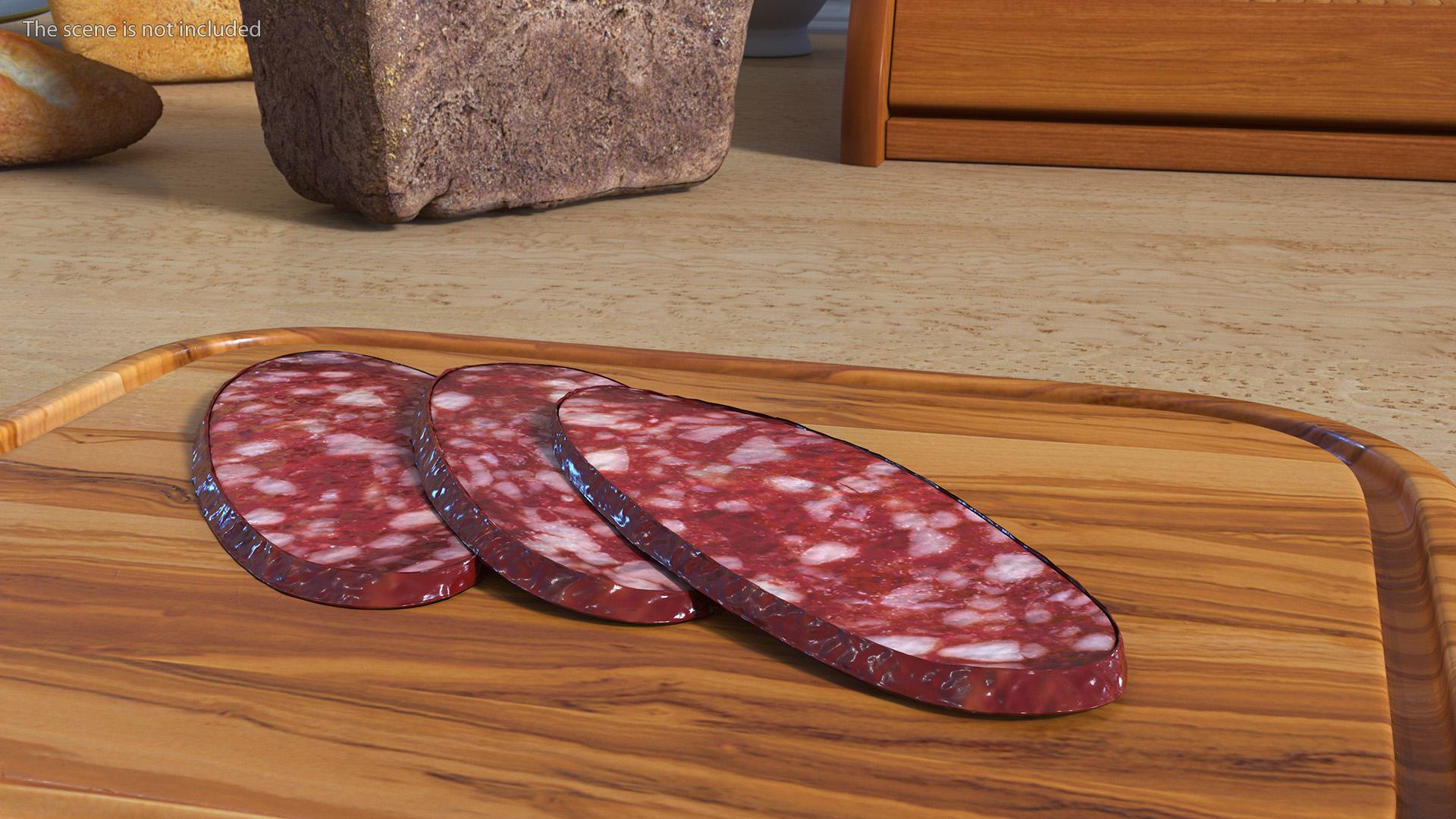 3D Salami Slices model
