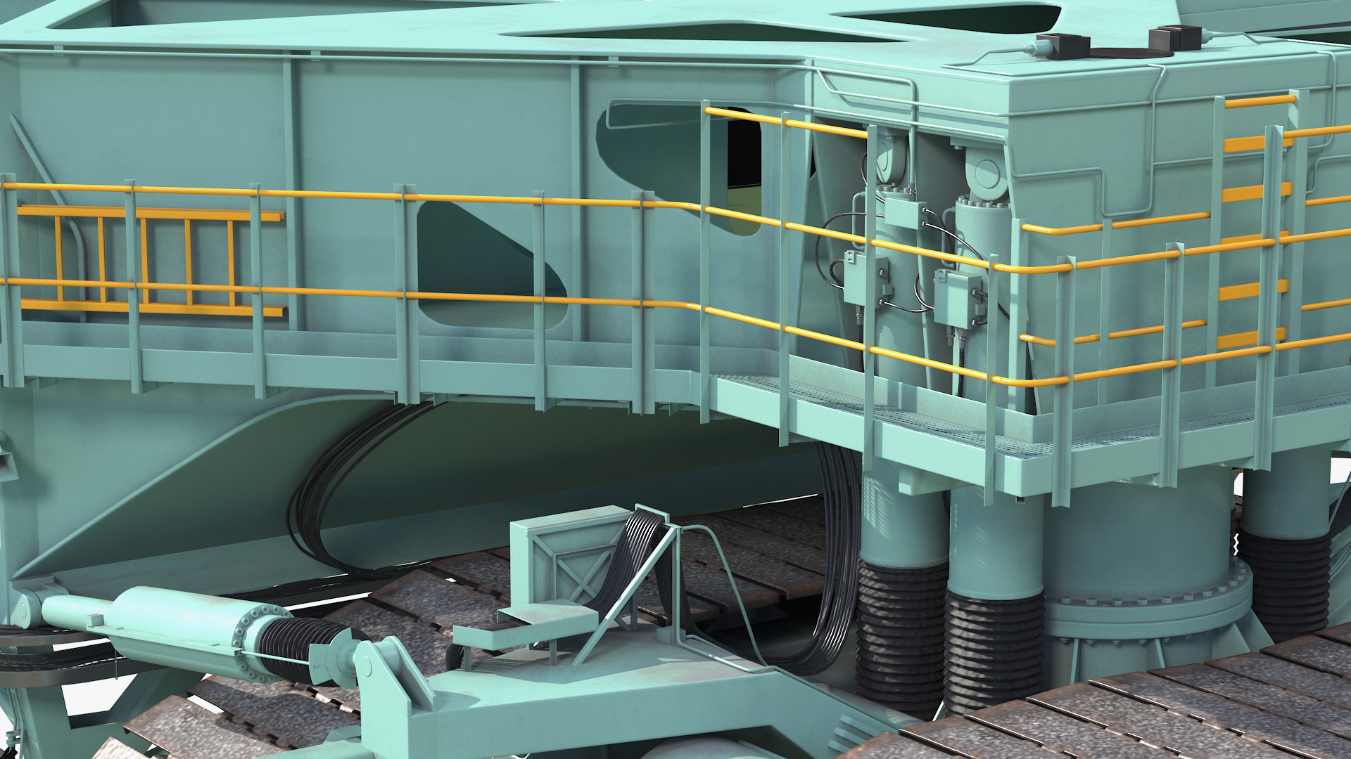 Mobile Launcher Platform Crawler 3D
