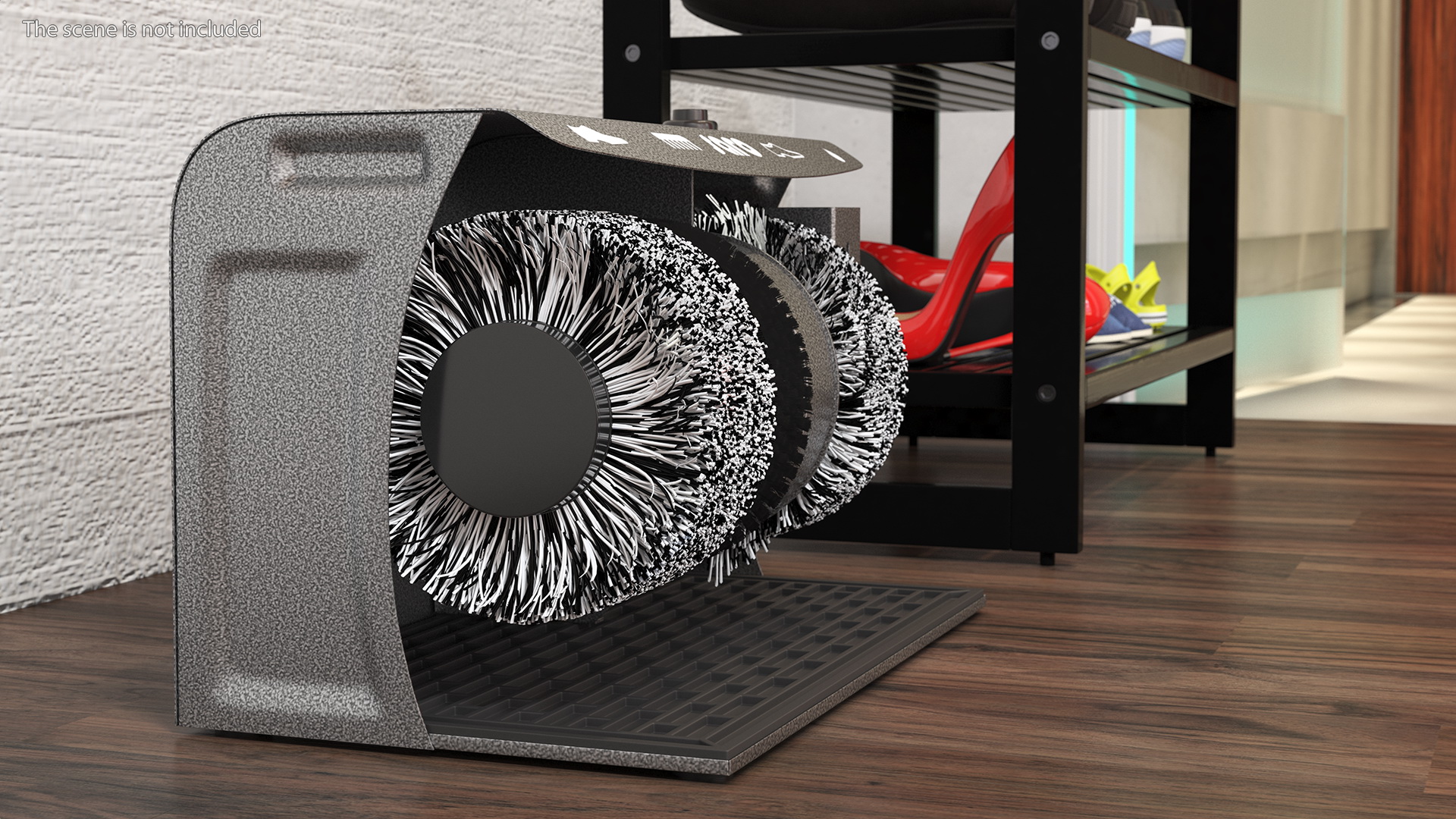 3D Saro ESP 006 Shoe Cleaning Machine Fur model