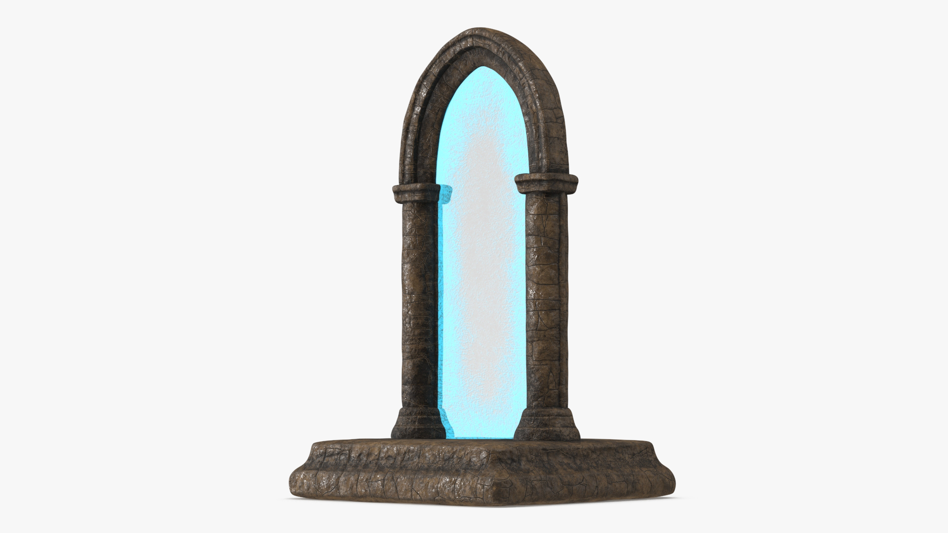 Fantasy Portal Gate to Heaven 3D model